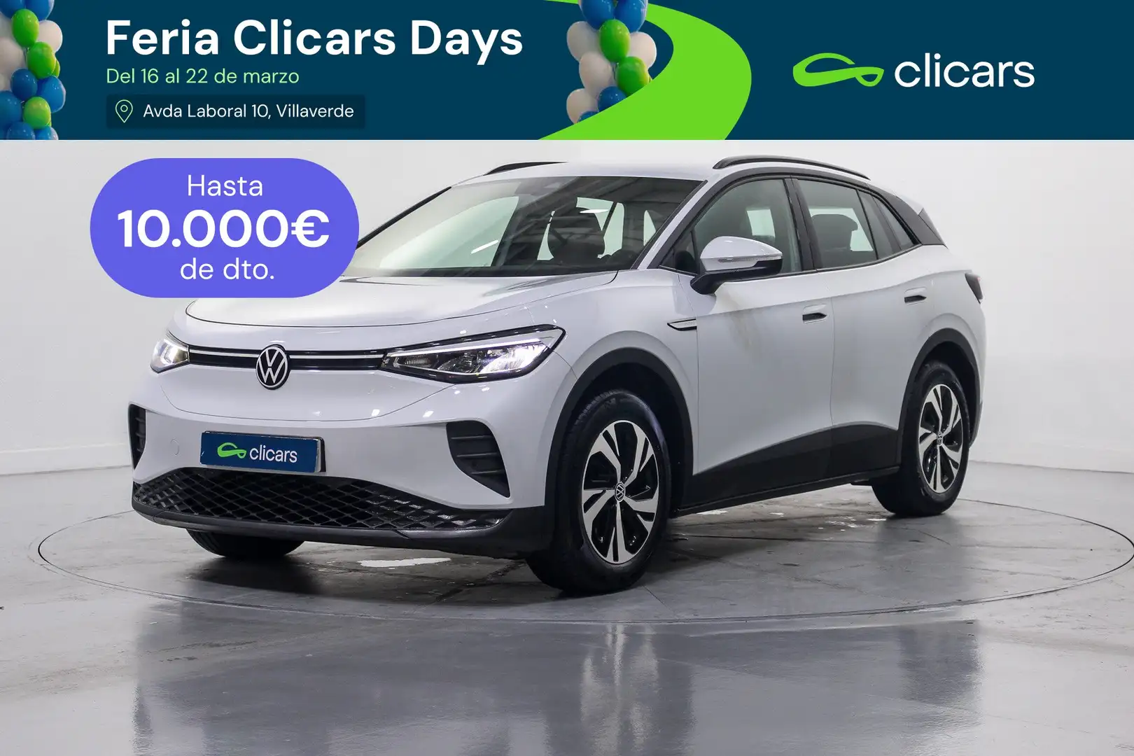 Volkswagen ID.4 Pure 109KW 52Kwh Blanco - 1