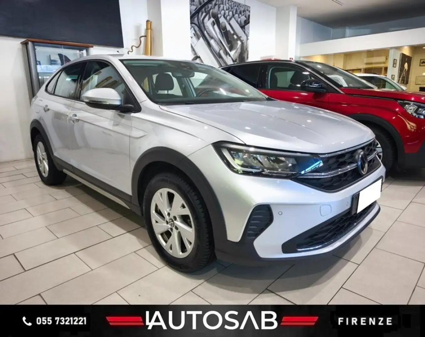 Volkswagen Taigo 1.0 TSI 95 CV Life Plus Clima Aut. Car Play Argent - 1