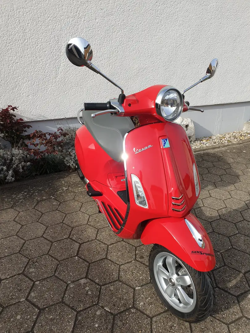 Vespa Primavera 125 3V i.e. ABS Rot - 1