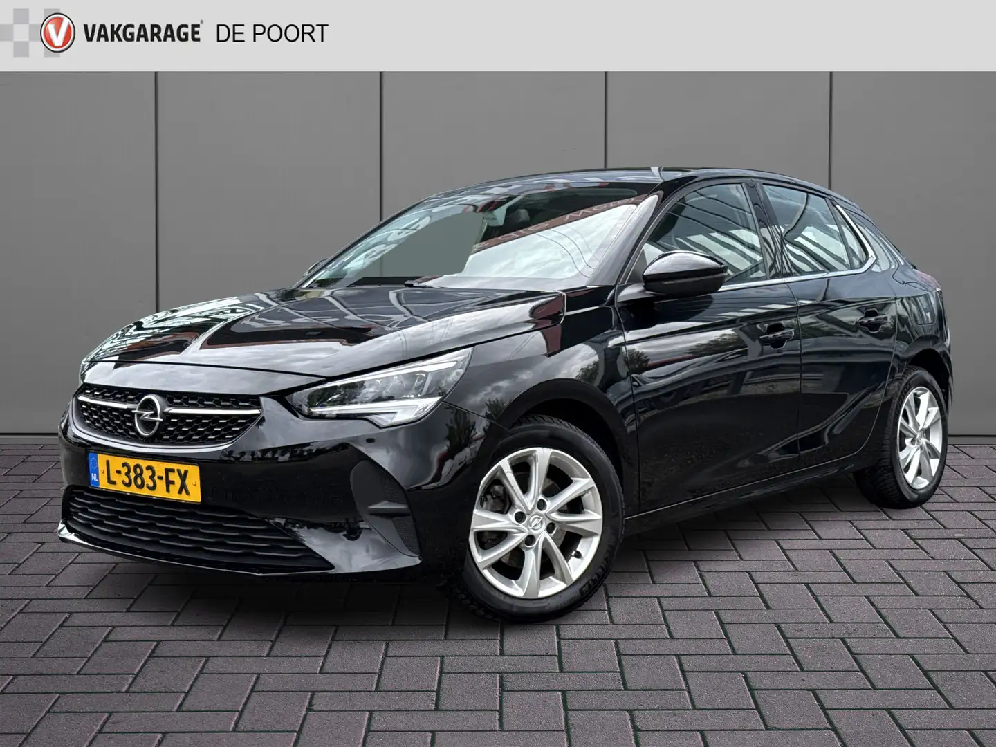 Opel Corsa 1.2 Elegance | NL-auto | Vitrual | Keyless | Carpl Zwart - 1