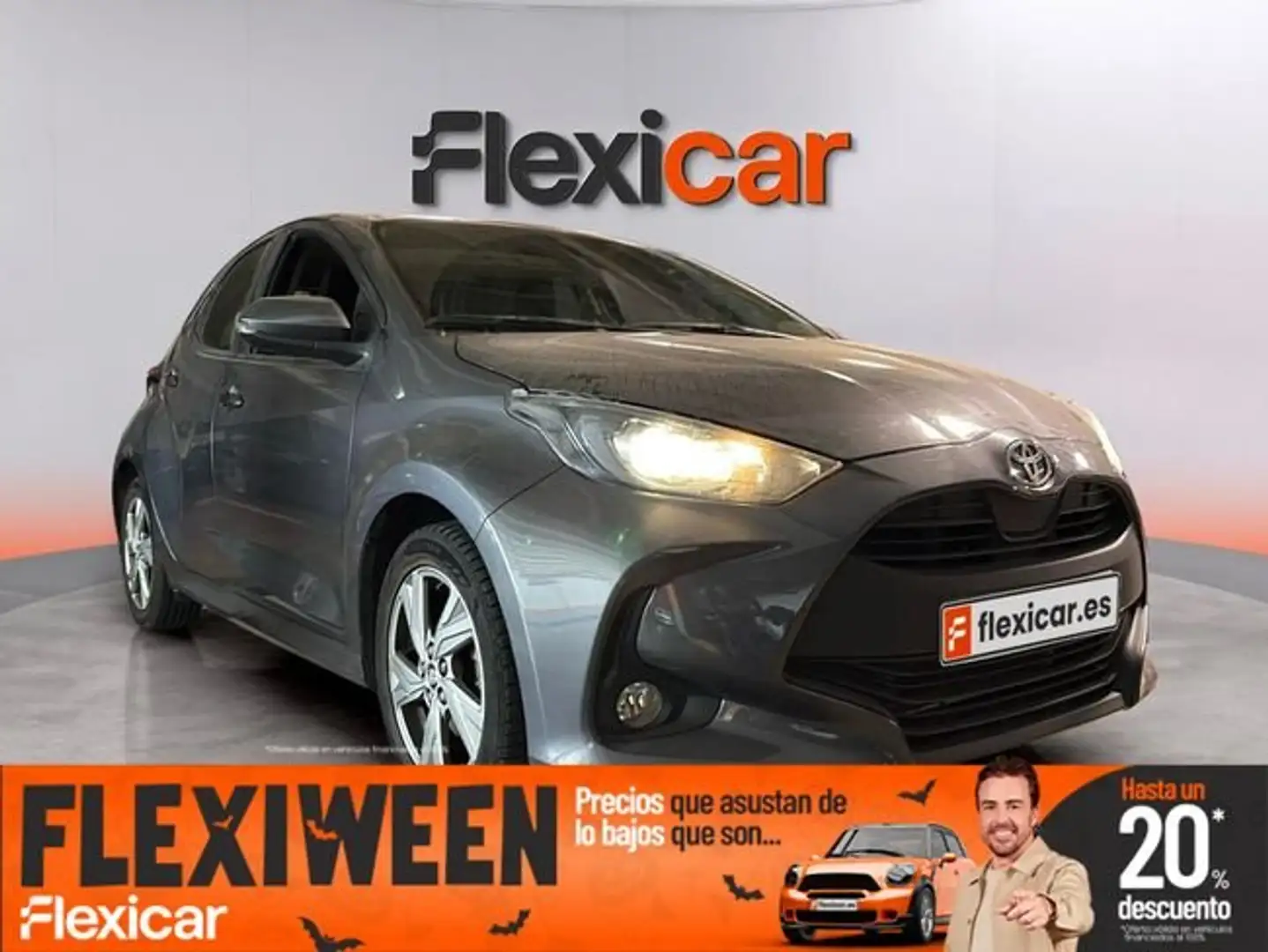 Toyota Yaris 120H 1.5 Active Plus Gris - 1