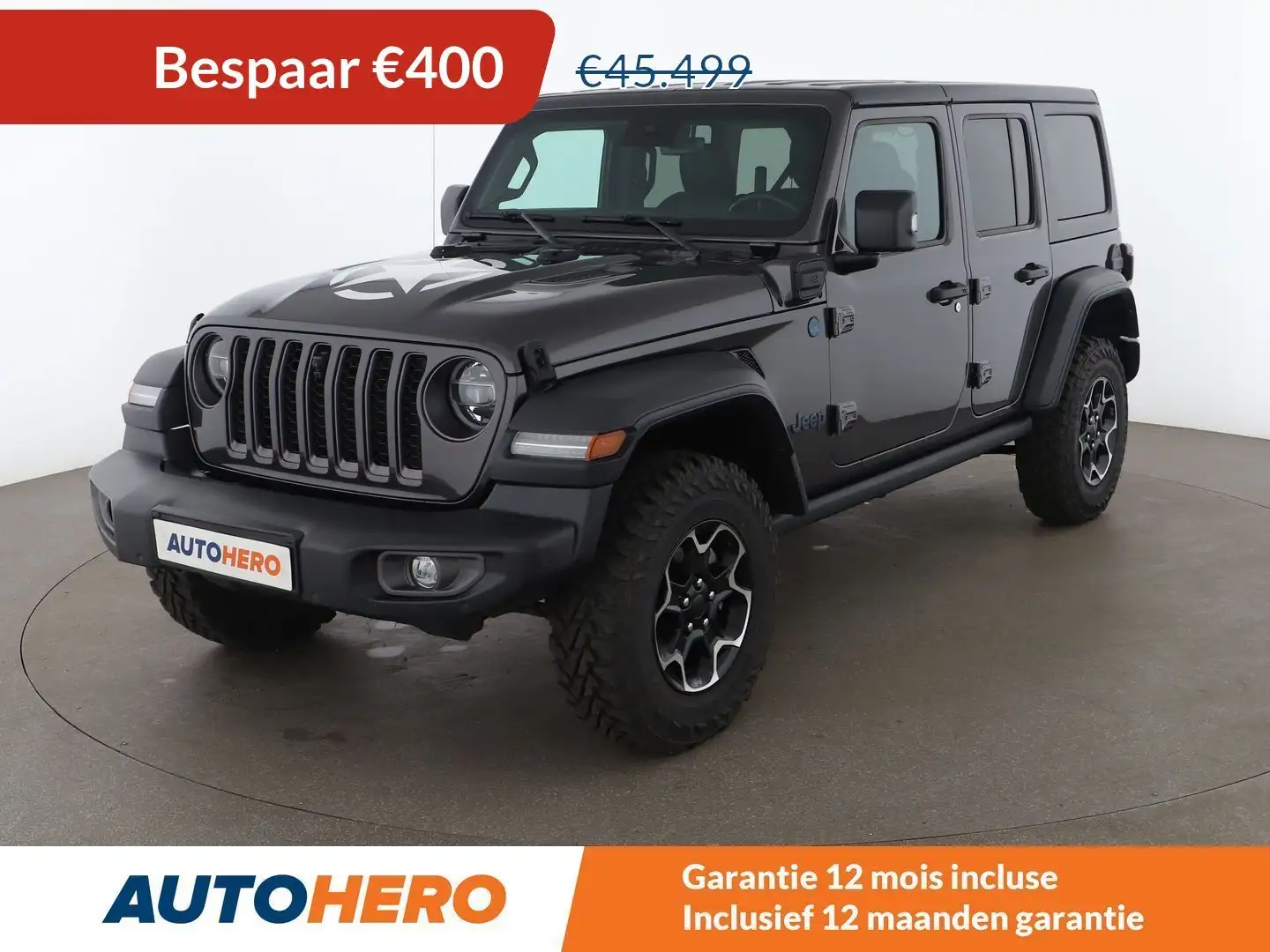 Jeep Wrangler 2.0 4xe Plug-in Hybrid Rubicon Grey - 1