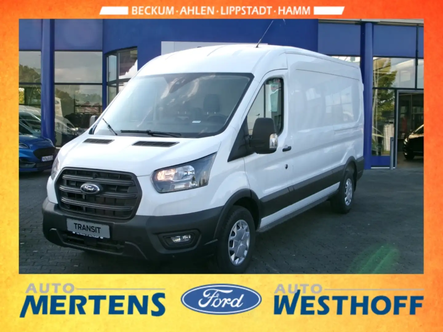 Ford Transit 350 L3H2 Trend Navi Kamera Würth-Ausbau Blanc - 1