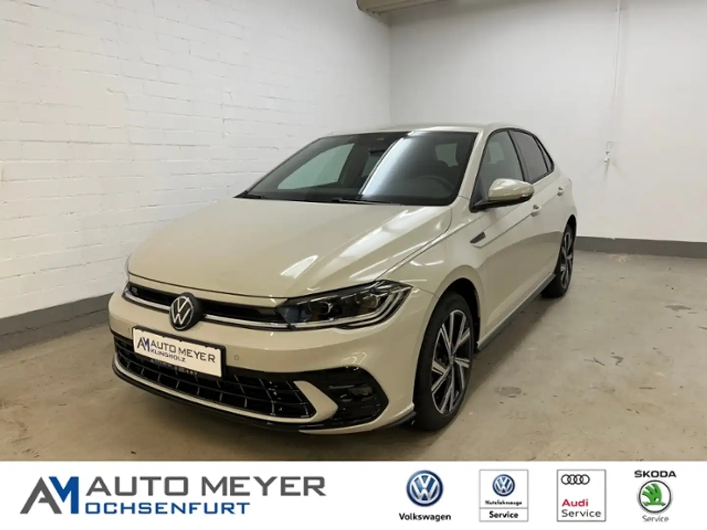 Volkswagen Polo R-Line 1.0 TSI DSG Navi IQ.Light LED ACC AID 18 Z Grau - 1