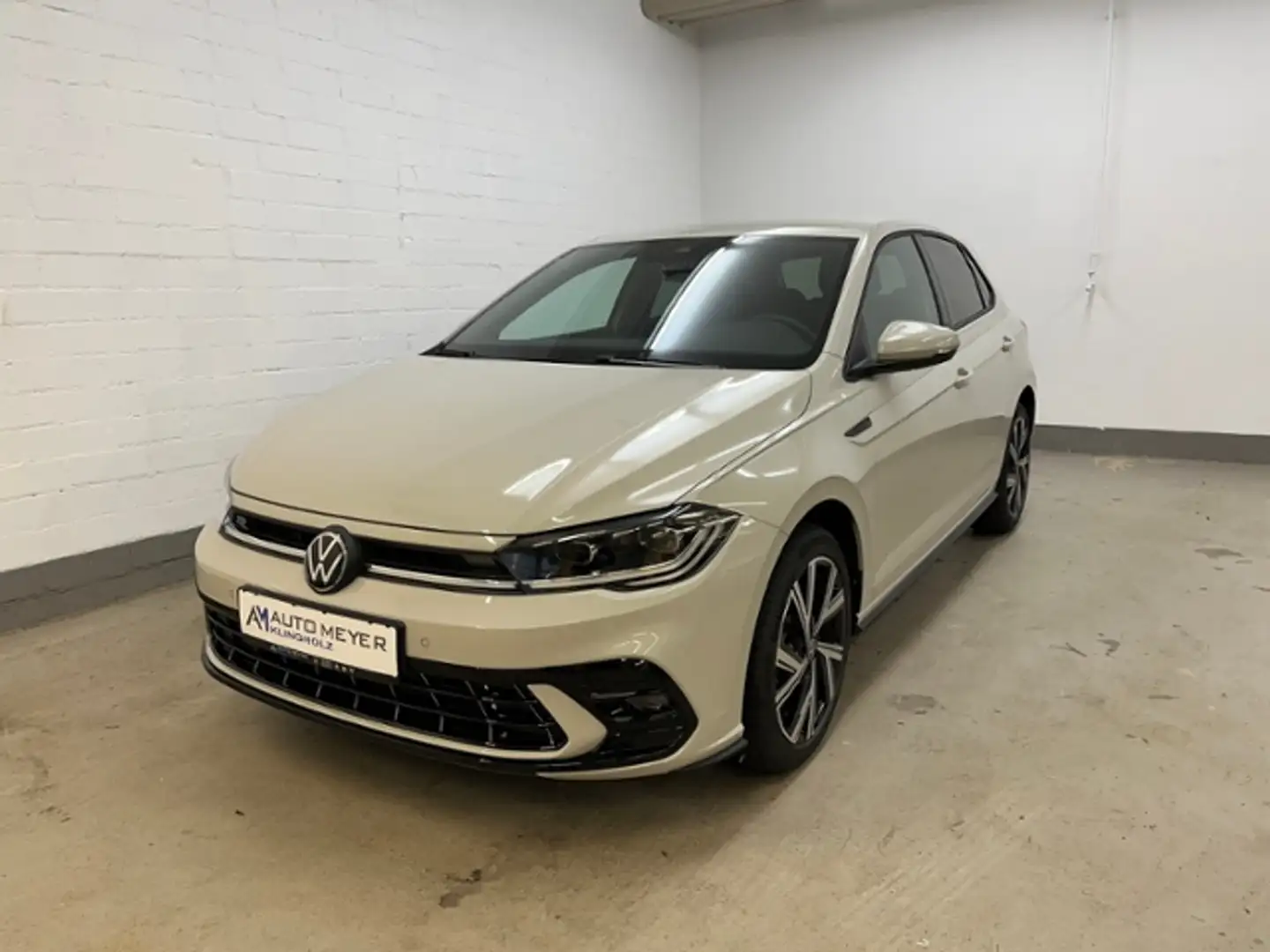 Volkswagen Polo R-Line 1.0 TSI DSG Navi IQ.Light LED ACC AID 18 Z Gris - 2