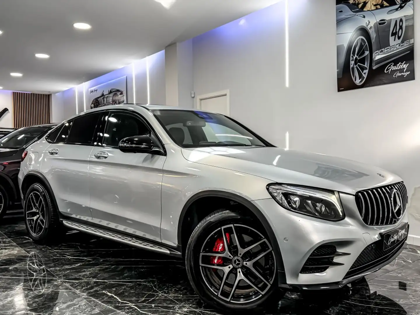 Mercedes-Benz GLC 250 Coupé 250d 4Matic Aut. Gris - 2