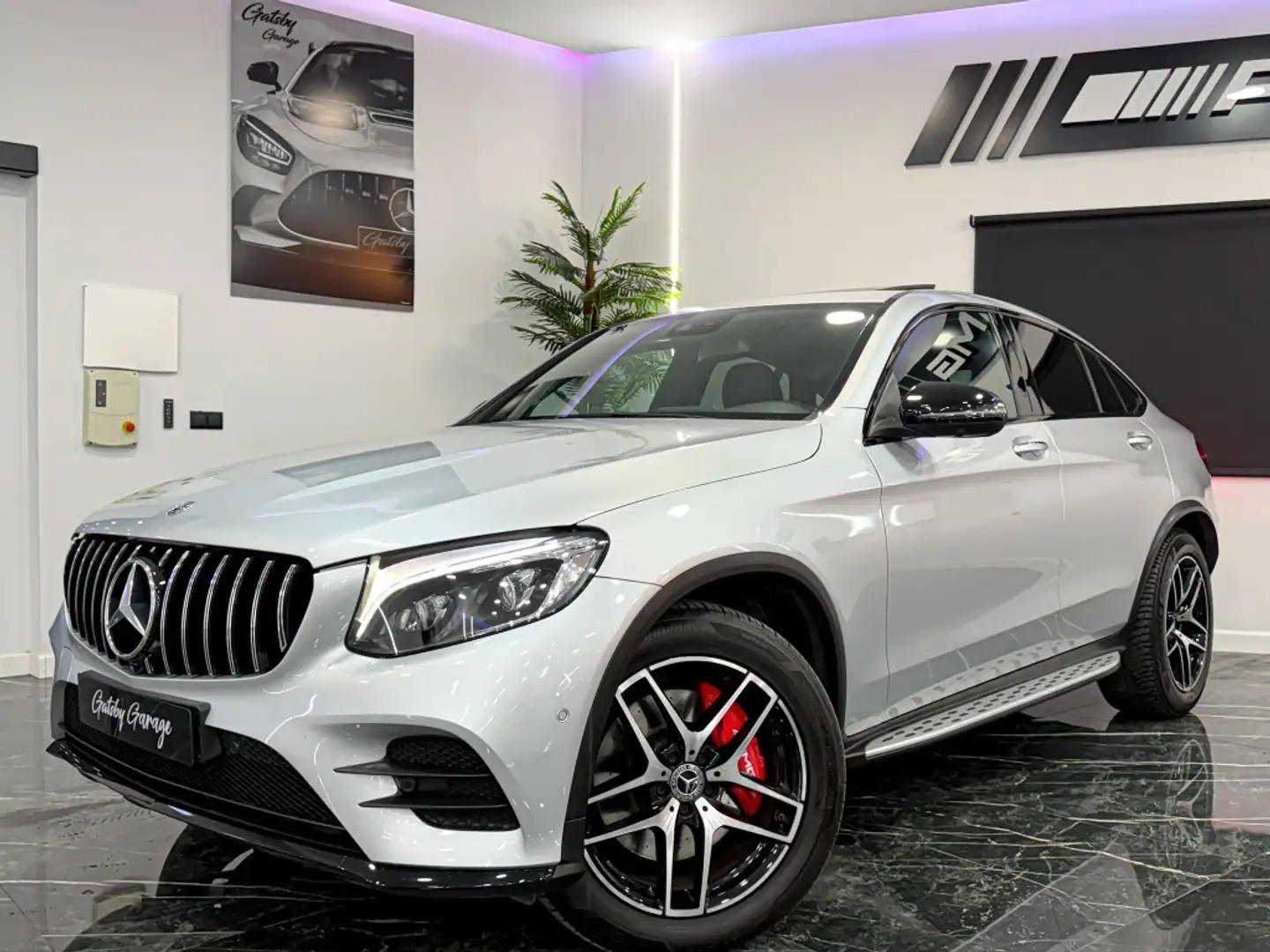 Mercedes-Benz GLC 250 Coupé 250d 4Matic Aut. Gris - 1