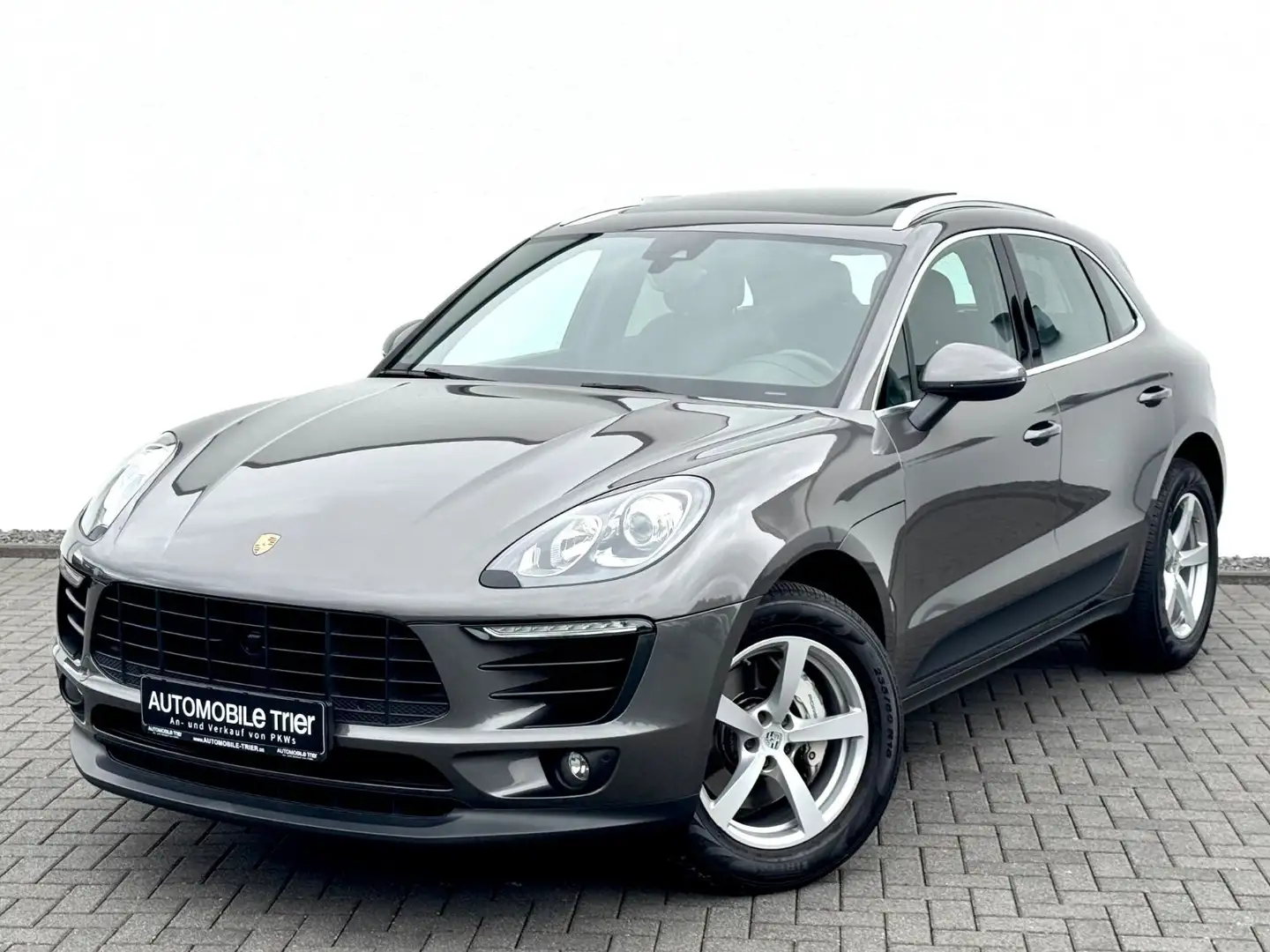 Porsche Macan S 3.0d /NAVI/LED/ACC/PANO/GARANTIE Gris - 1