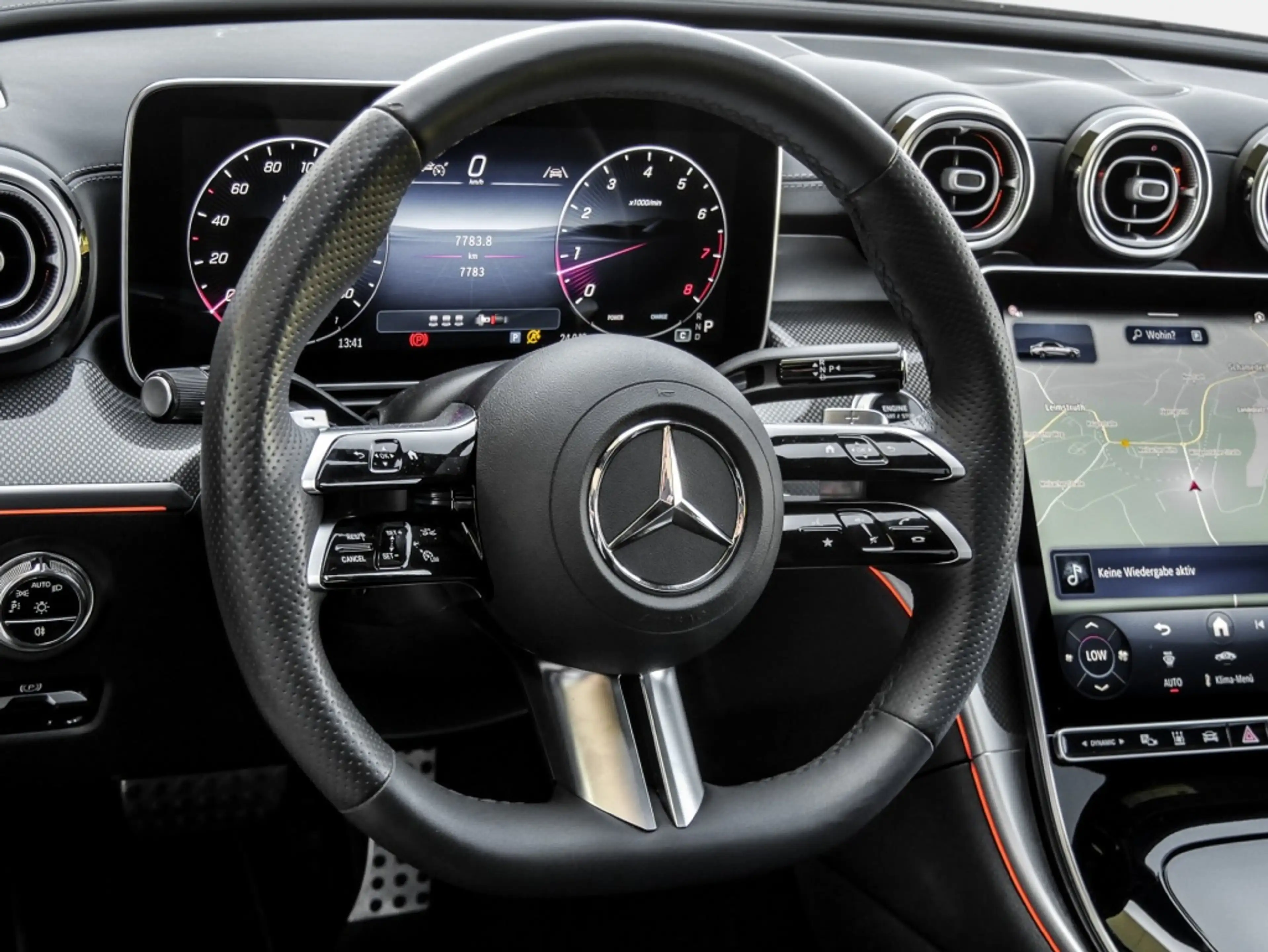 Mercedes-Benz C 200 AMG-Sport+Burm+Pano+Digital+Distr+Memo+360 — photo 9
