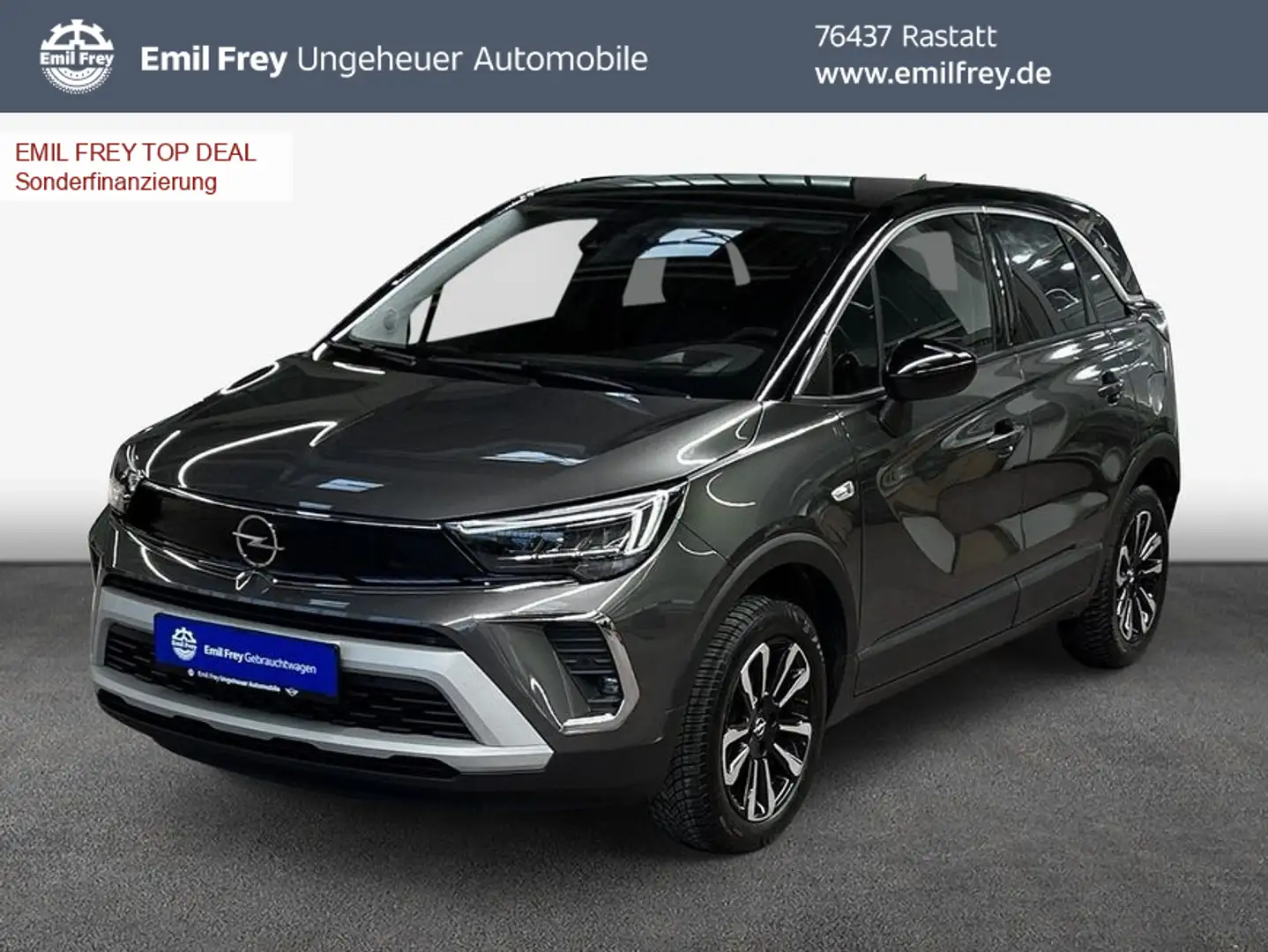 Opel Crossland Crossland 1.2 Automatik Elegance Grey - 1