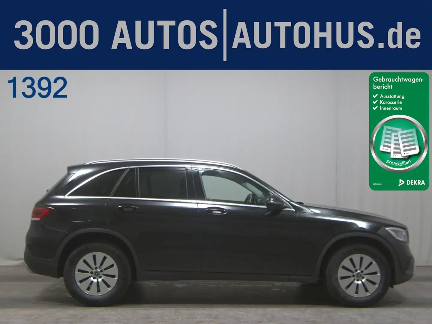 Mercedes-Benz GLC 220 d 4Matic 4x4 HUD LED ACC KeyLess MBUX Schwarz - 1