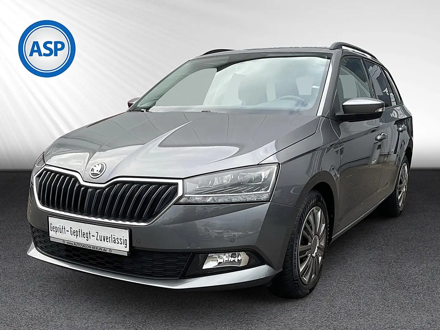 Skoda Fabia Combi 1.0 TSI DSG Best Of LED NAVI SHZ PDC Grijs - 1