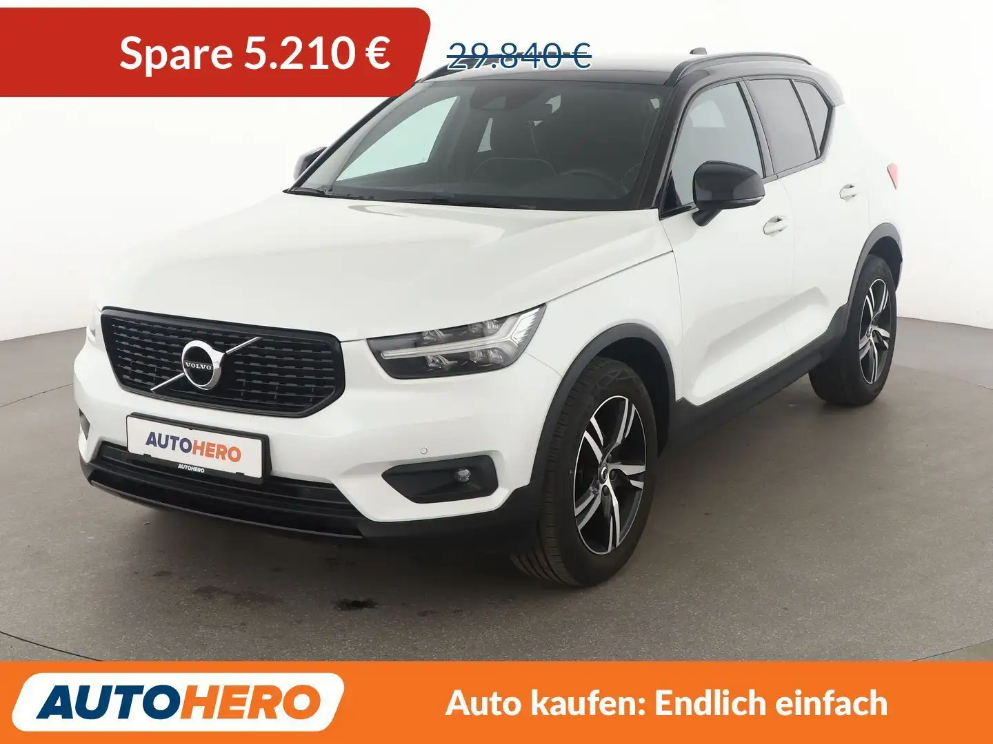 Volvo XC40 1.5 R-Design 2WD Aut*NAVI*LED*TEMPO*CAM*PDC* Weiß - 1