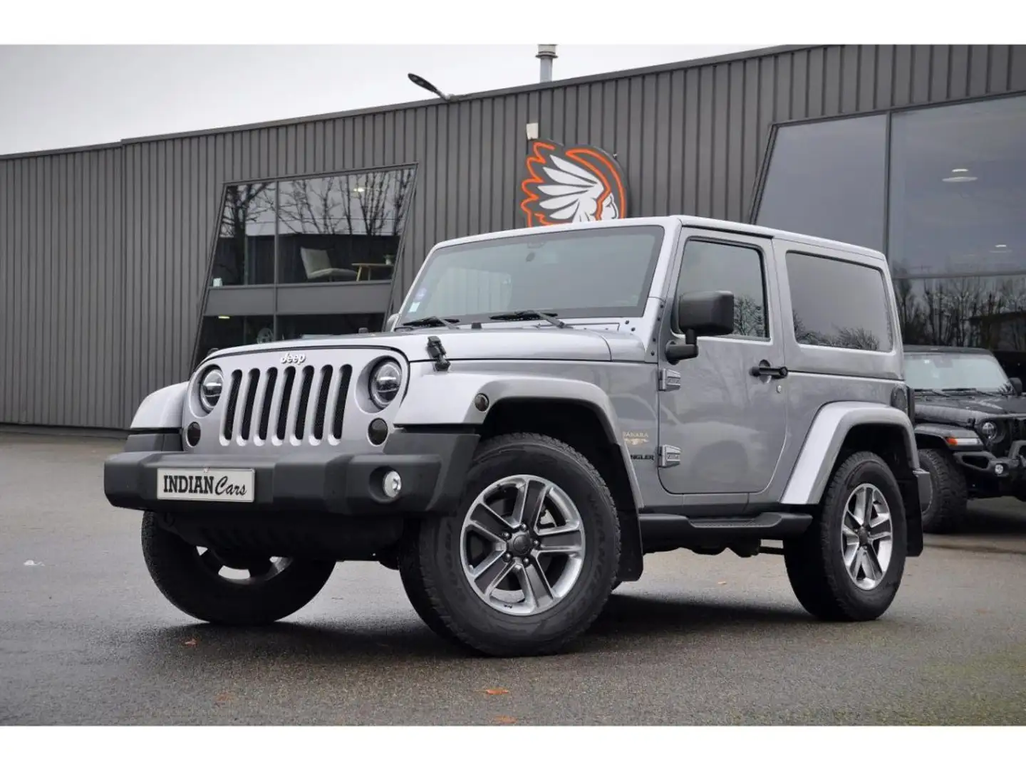Jeep Wrangler 3.6i - BVA 2014 Sahara PHASE 2 Grau - 1