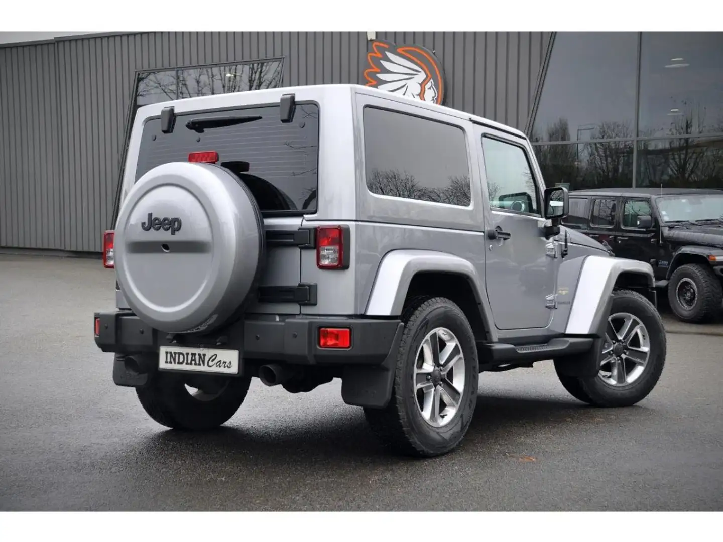 Jeep Wrangler 3.6i - BVA 2014 Sahara PHASE 2 Grau - 2
