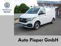 Volkswagen T6.1 Transporter Kasten 4Motion DSG AHK Navi SHZ Klima Klima Navi Blanc - thumbnail 1
