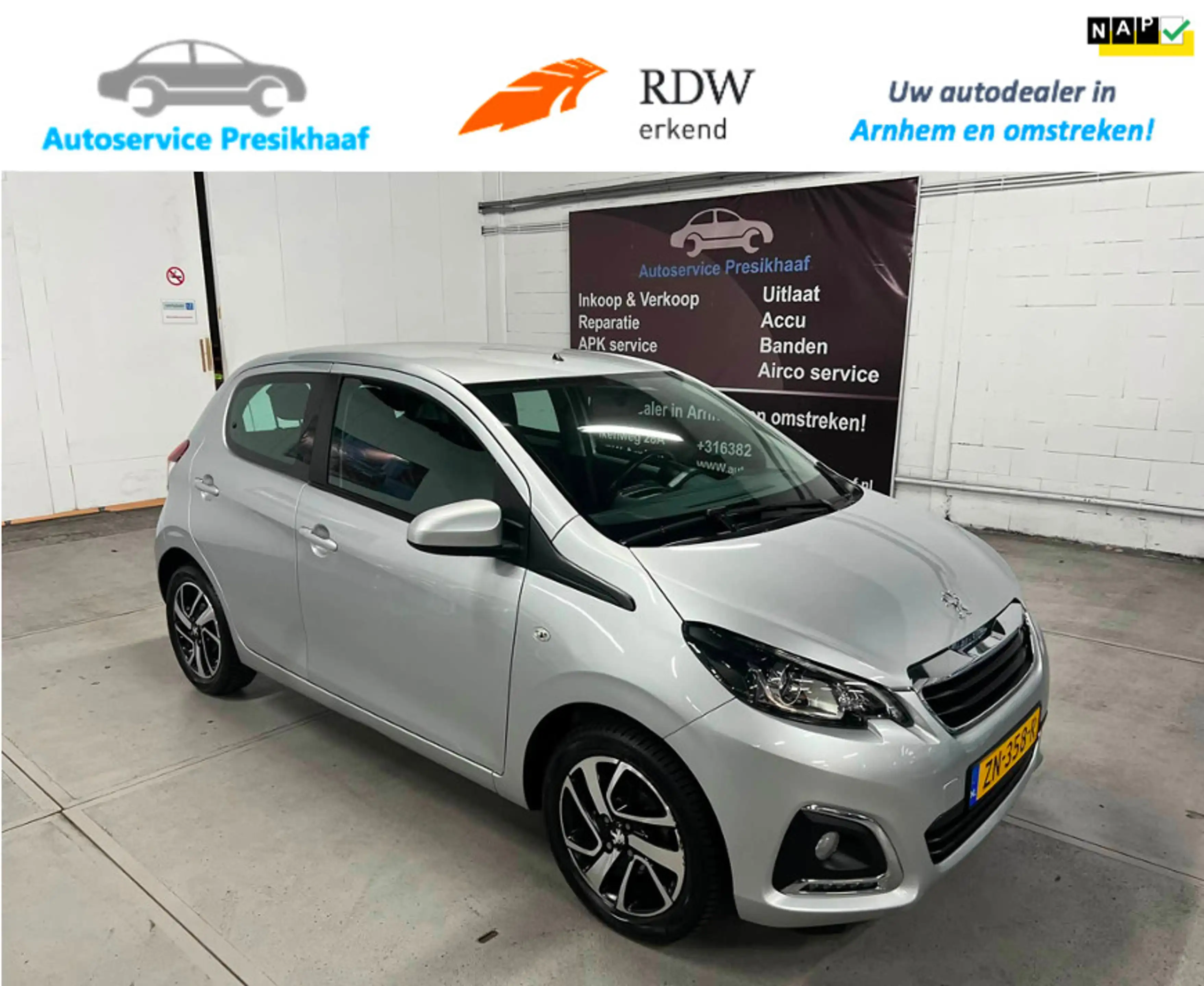 Peugeot 108 1.0 e-VTi Blue Lease Executive CAMERA / CARPLAY