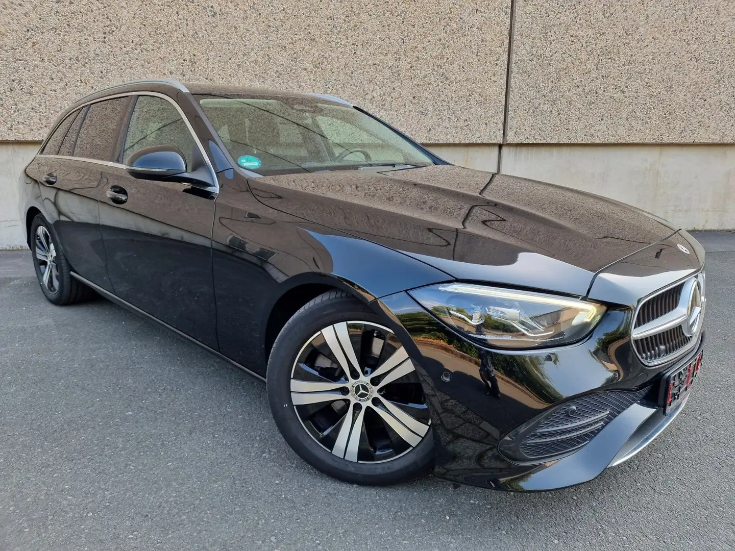 Mercedes-Benz C 200 d T Auto/SPORT/1HD/KAM/LED/NAVI/SPUR/AHK++ Noir - 2