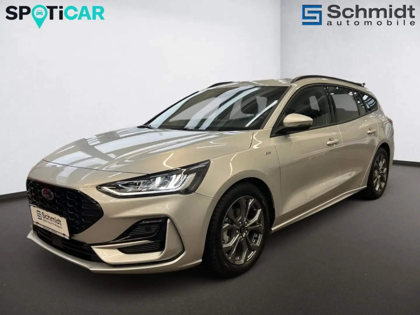 Ford Focus ST-Line 1,0L Eboost Hybrid 125PS MHEV M6 FWD Silber - 2