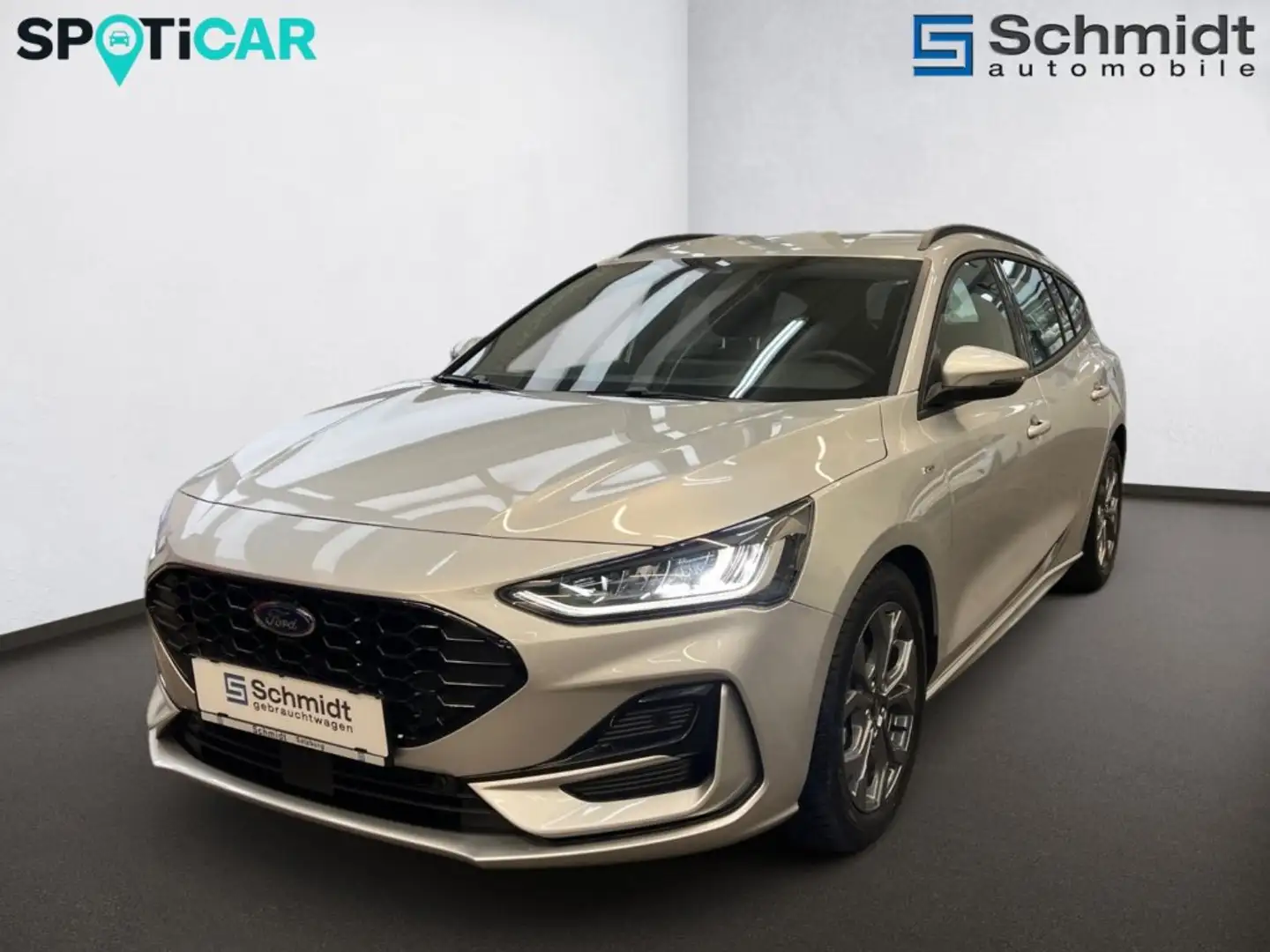 Ford Focus ST-Line 1,0L Eboost Hybrid 125PS MHEV M6 FWD Silber - 1