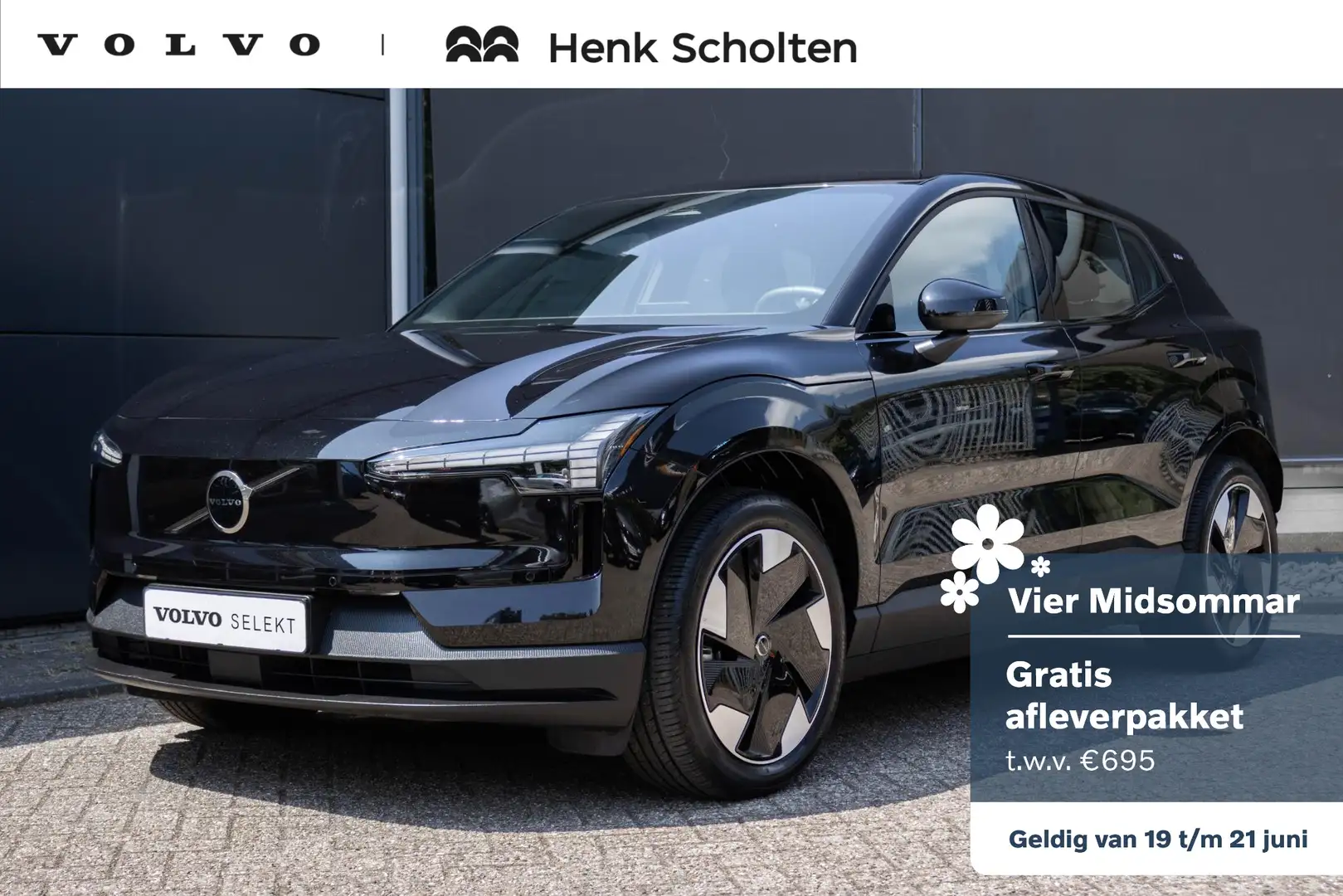 Volvo EX30 Single Motor Extended Range Plus 69 kWh | Warmtepo Noir - 1