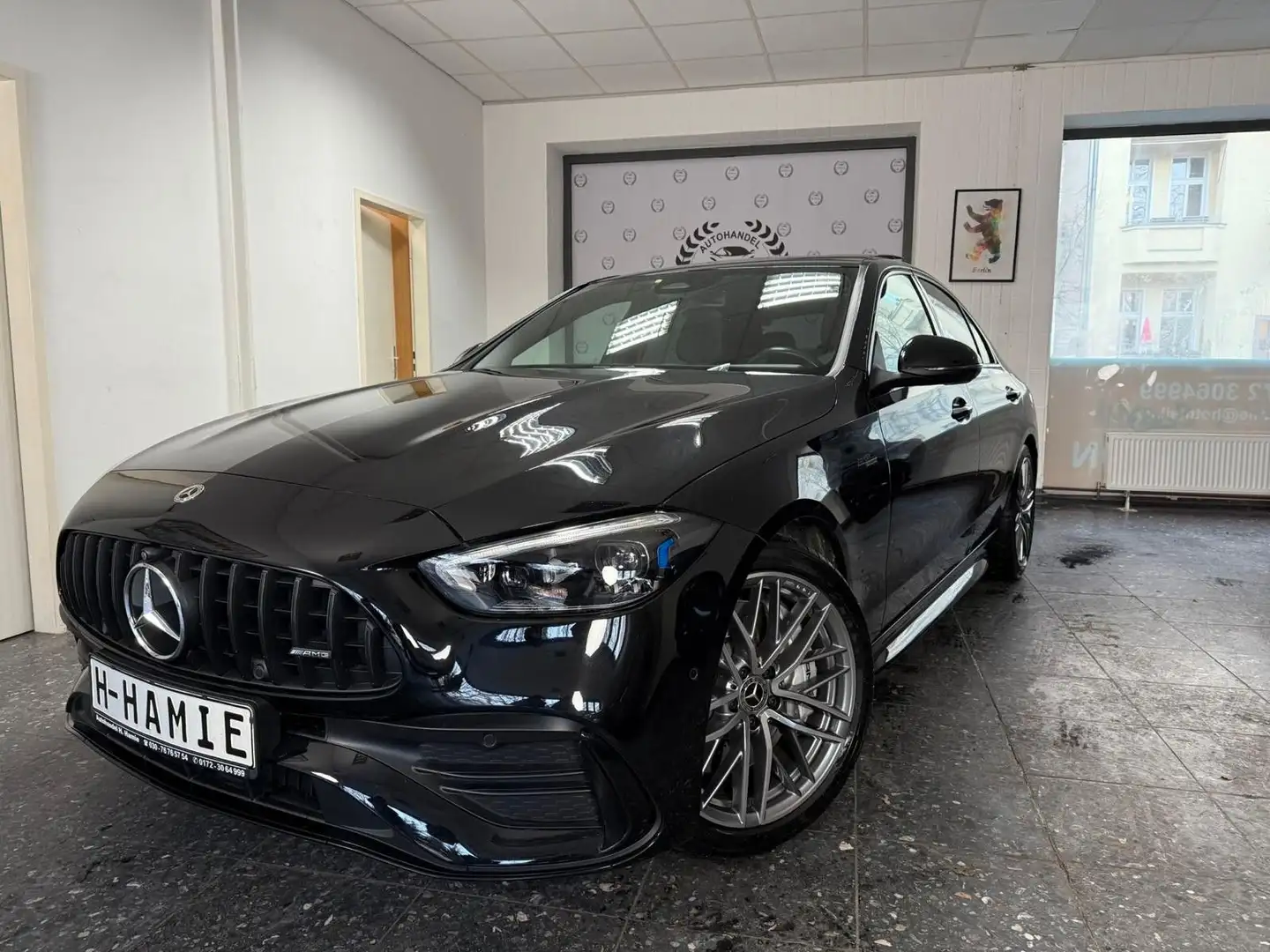 Mercedes-Benz C 43 AMG 4MATIC BURM HUD PANO CARBON 360° NIGHT Noir - 1