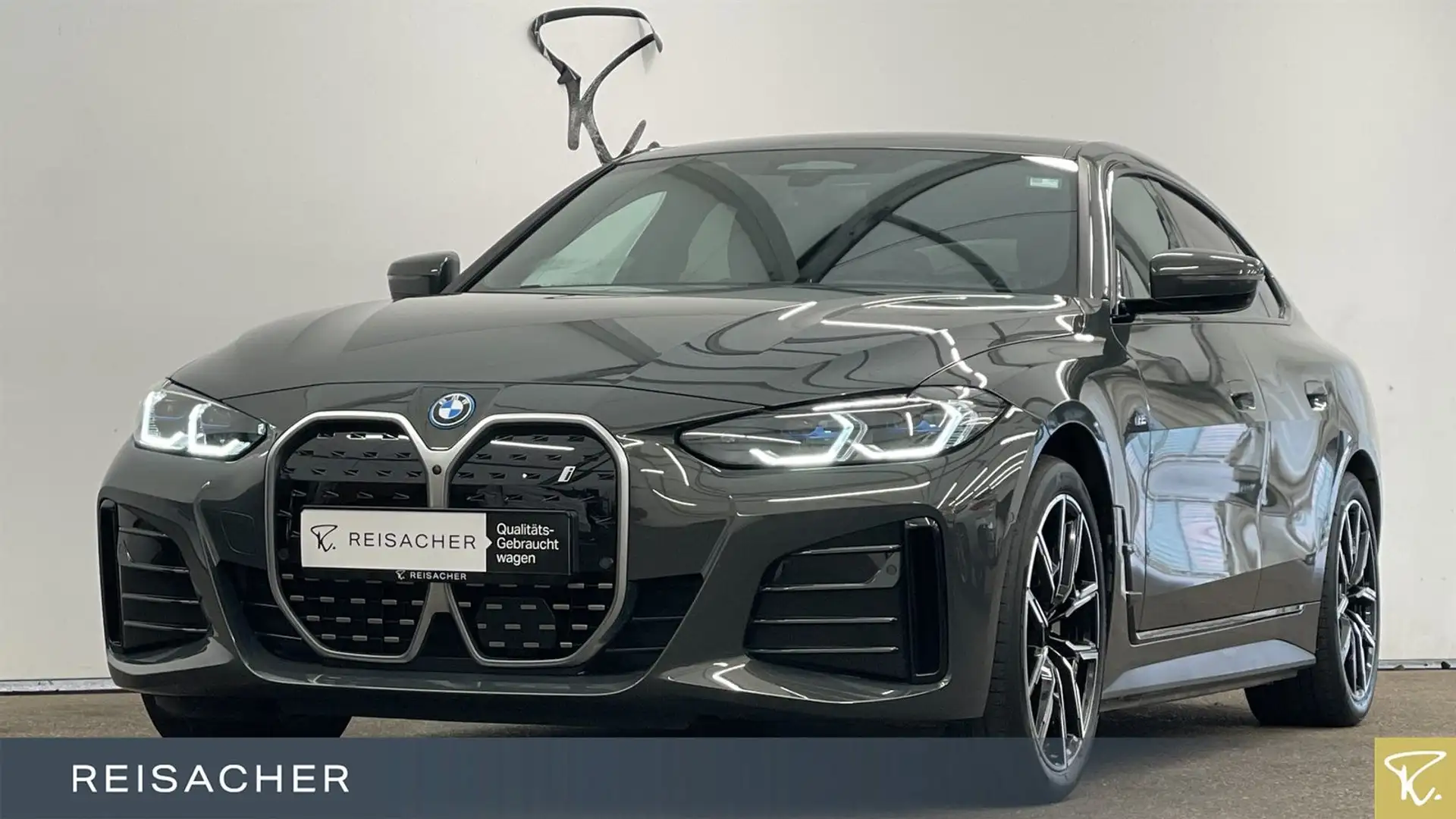 BMW i4 A e-DRIVE40 M-Sport LCPro ACC 360° H&K 19" LM Grau - 1