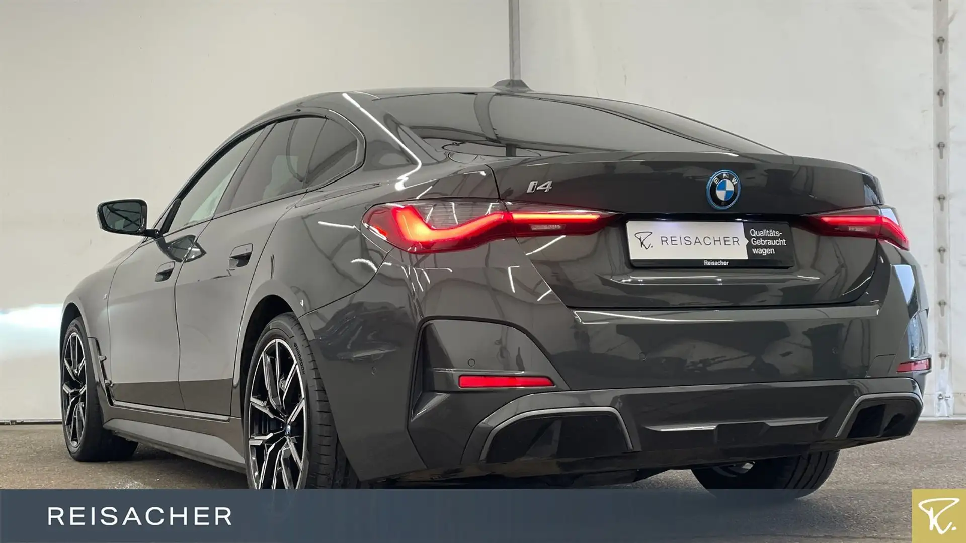 BMW i4 A e-DRIVE40 M-Sport LCPro ACC 360° H&K 19" LM Grau - 2