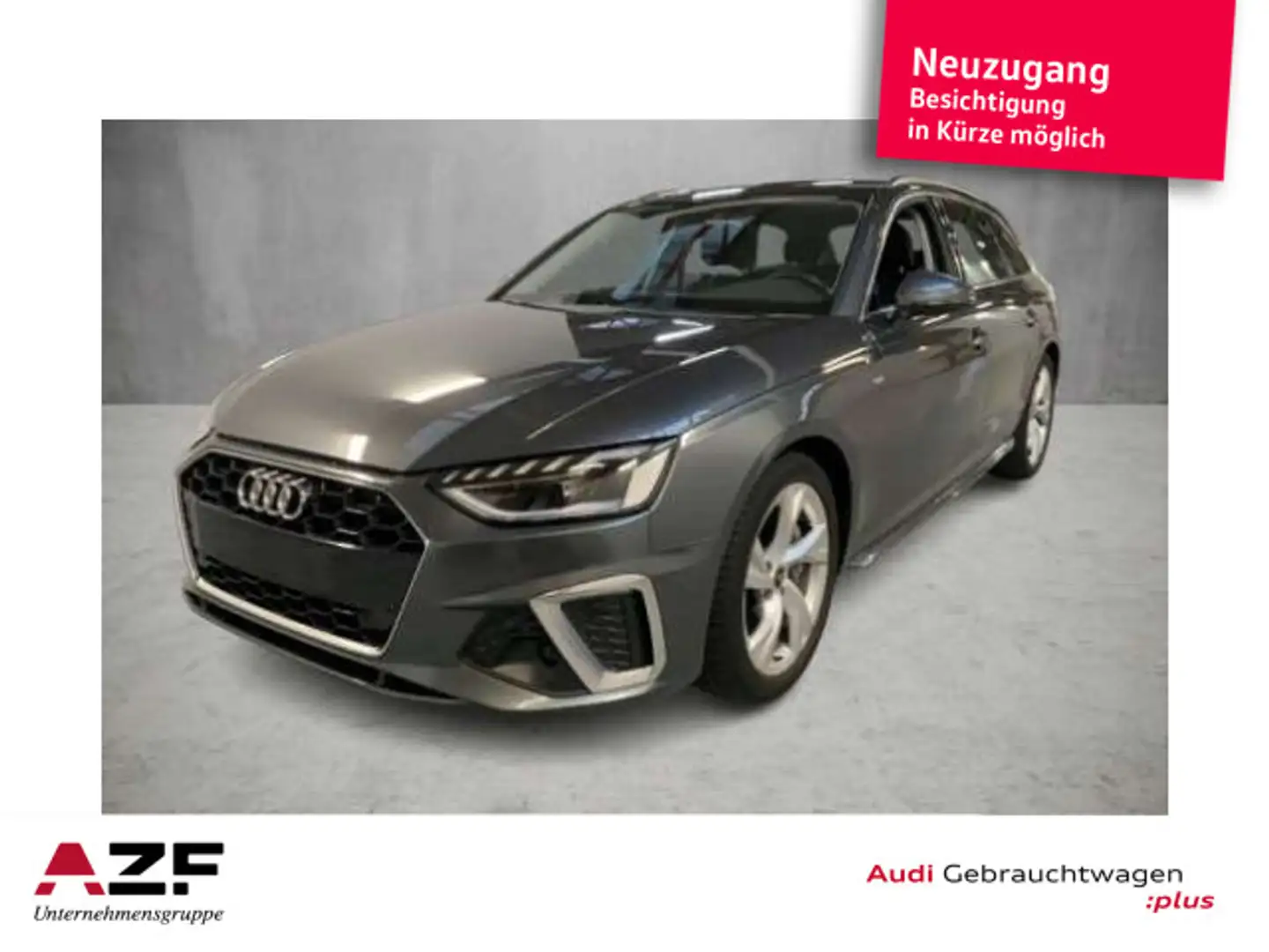 Audi A4 40 TFSI S tronic S line NAVI+LED+ACC+SP Grau - 1