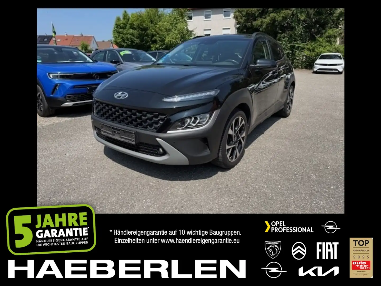 Hyundai KONA 1.0 T-GDI Pure *Navi+Kamera+Spurassistent* Zwart - 1