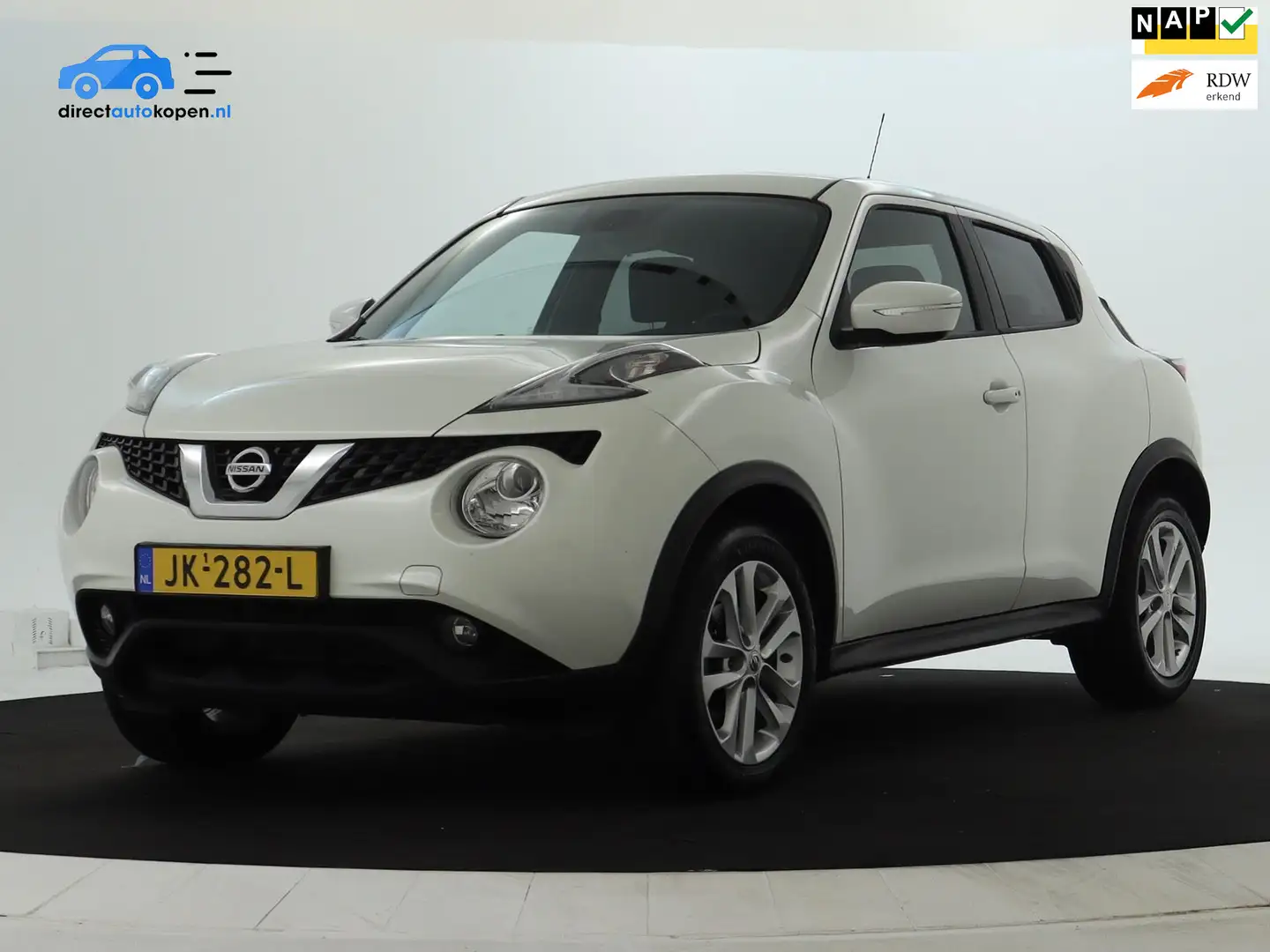 Nissan Juke 1.2 DIG-T S/S N-Connecta NAVI | Camera | 1ste eige Wit - 1