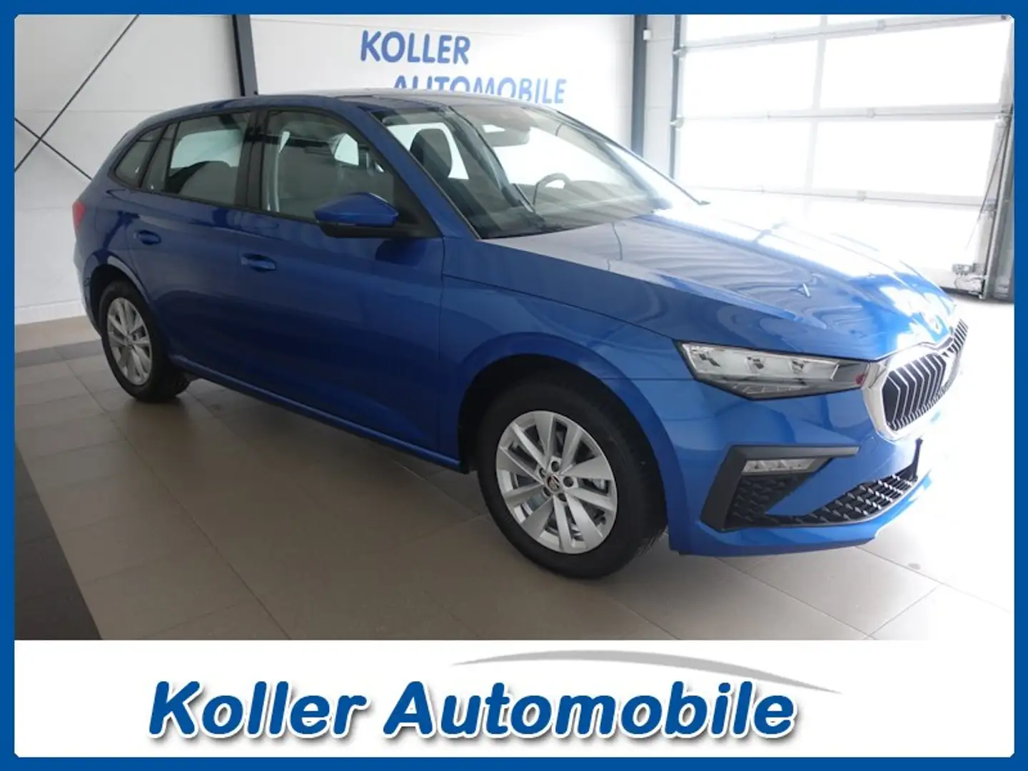 Skoda Scala 1.0 TSI Selection Blauw - 1