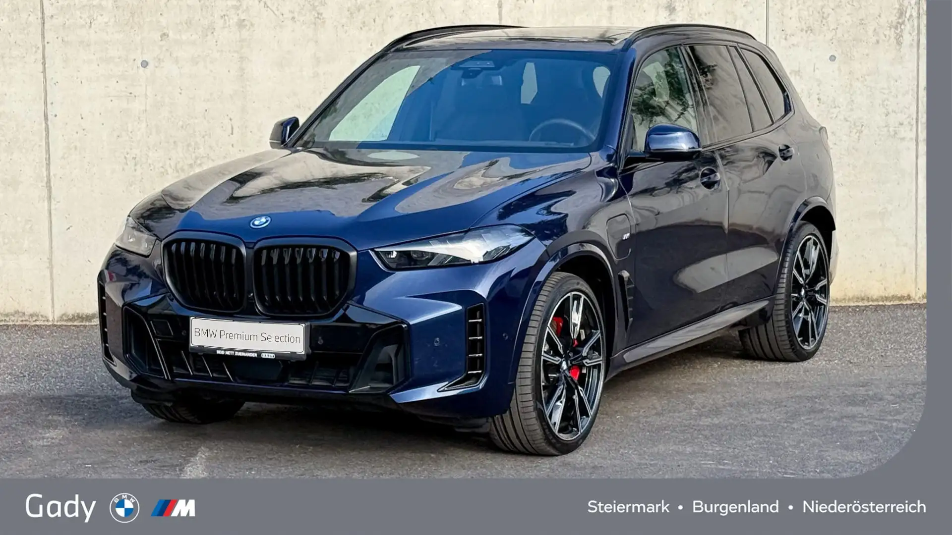 BMW X5 xDrive50e M-Sportpaket Pro Blau - 1