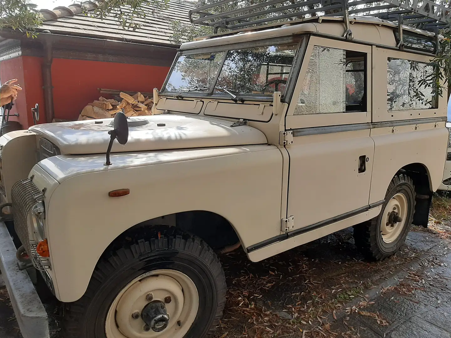 Land Rover Series 88 deluxe Bej - 2