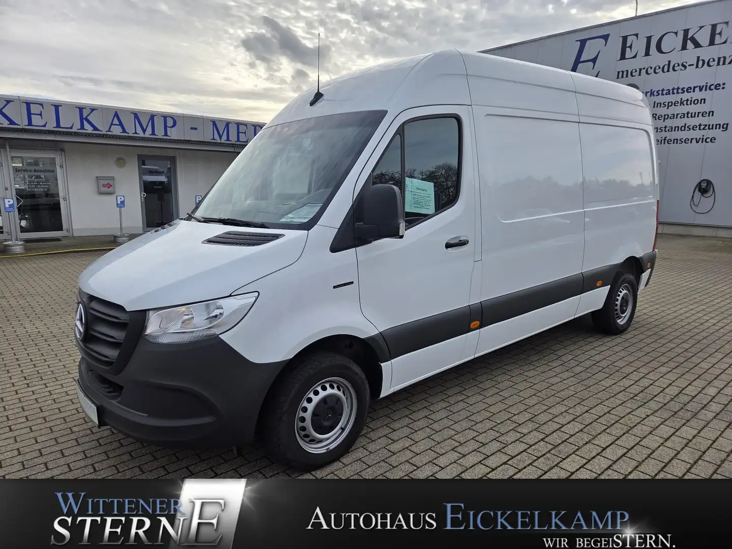 Mercedes-Benz Sprinter eSprinter 312 Kasten Hochdach Standard RFK KLIMA Weiß - 1