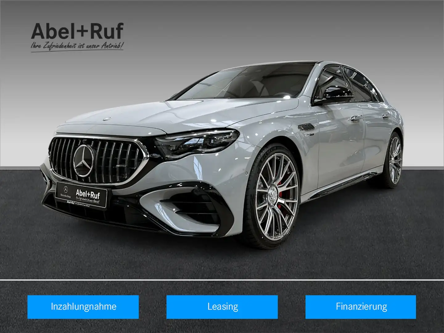 Mercedes-Benz E 53 AMG Hybrid 4M+ DISTRO+DIGITAL+Burme+HuD+AHK Сірий - 1