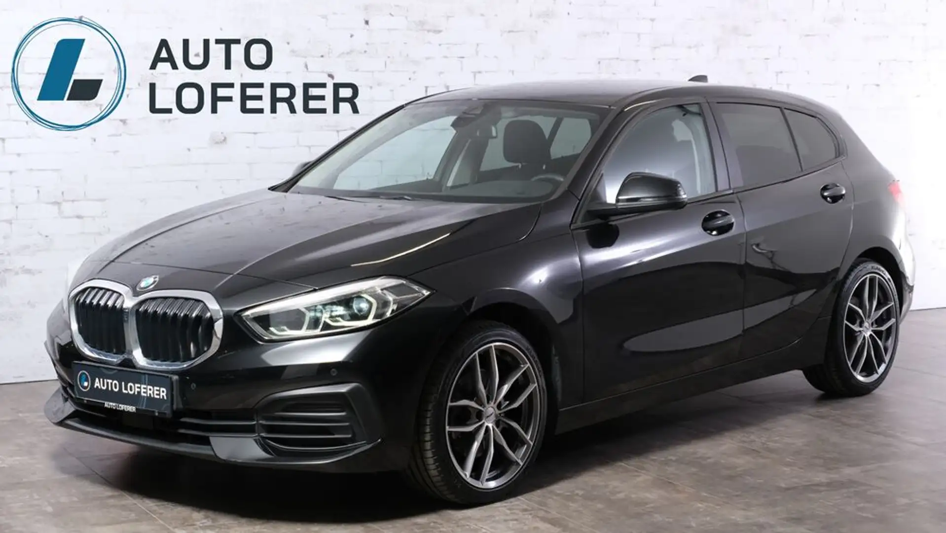 BMW 116 d Advantage Schwarz - 1