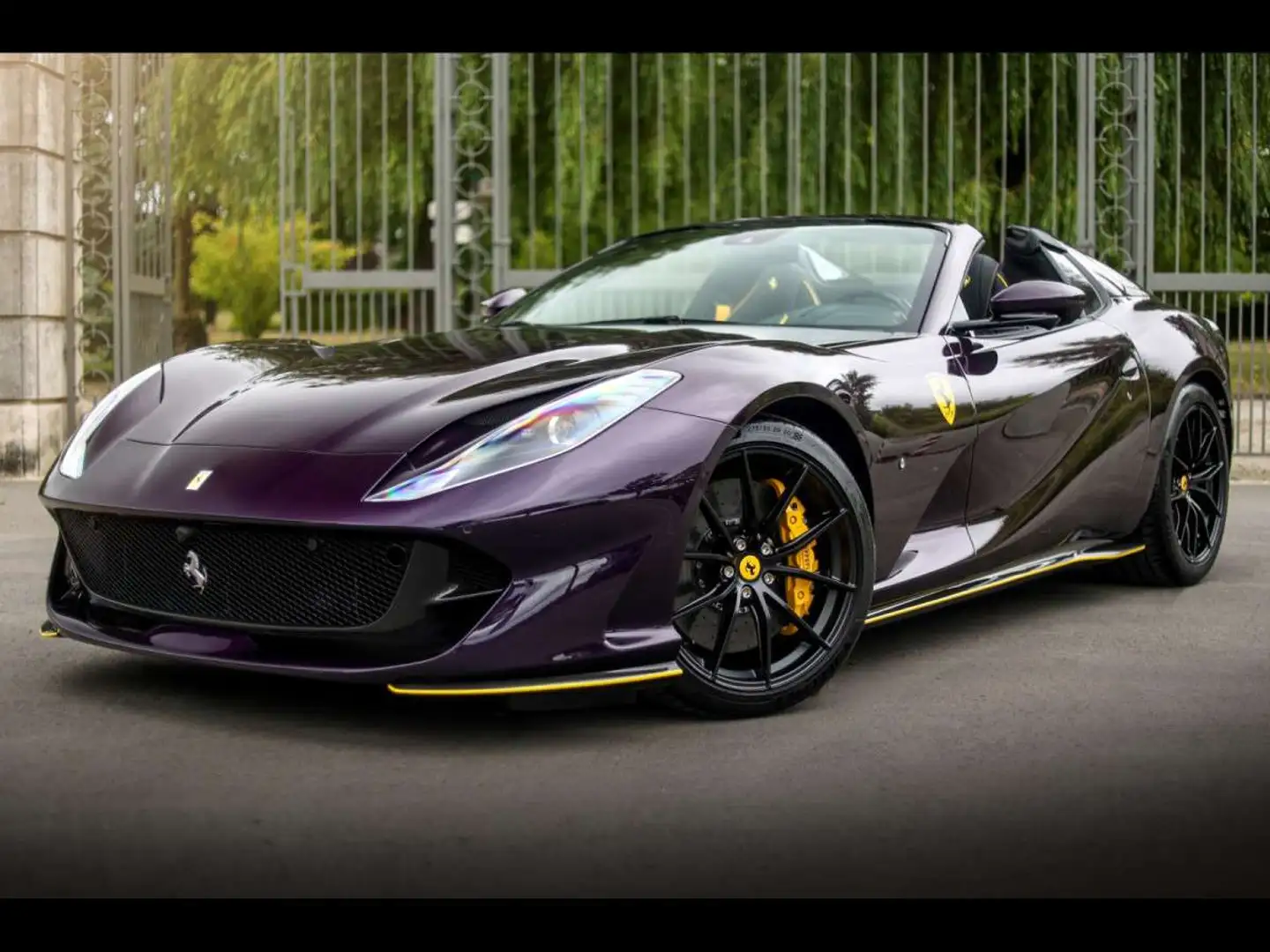Ferrari 812 GTS ATELIERVIOLA HONG KONGFULL XPELCARBON1st H Paars - 1