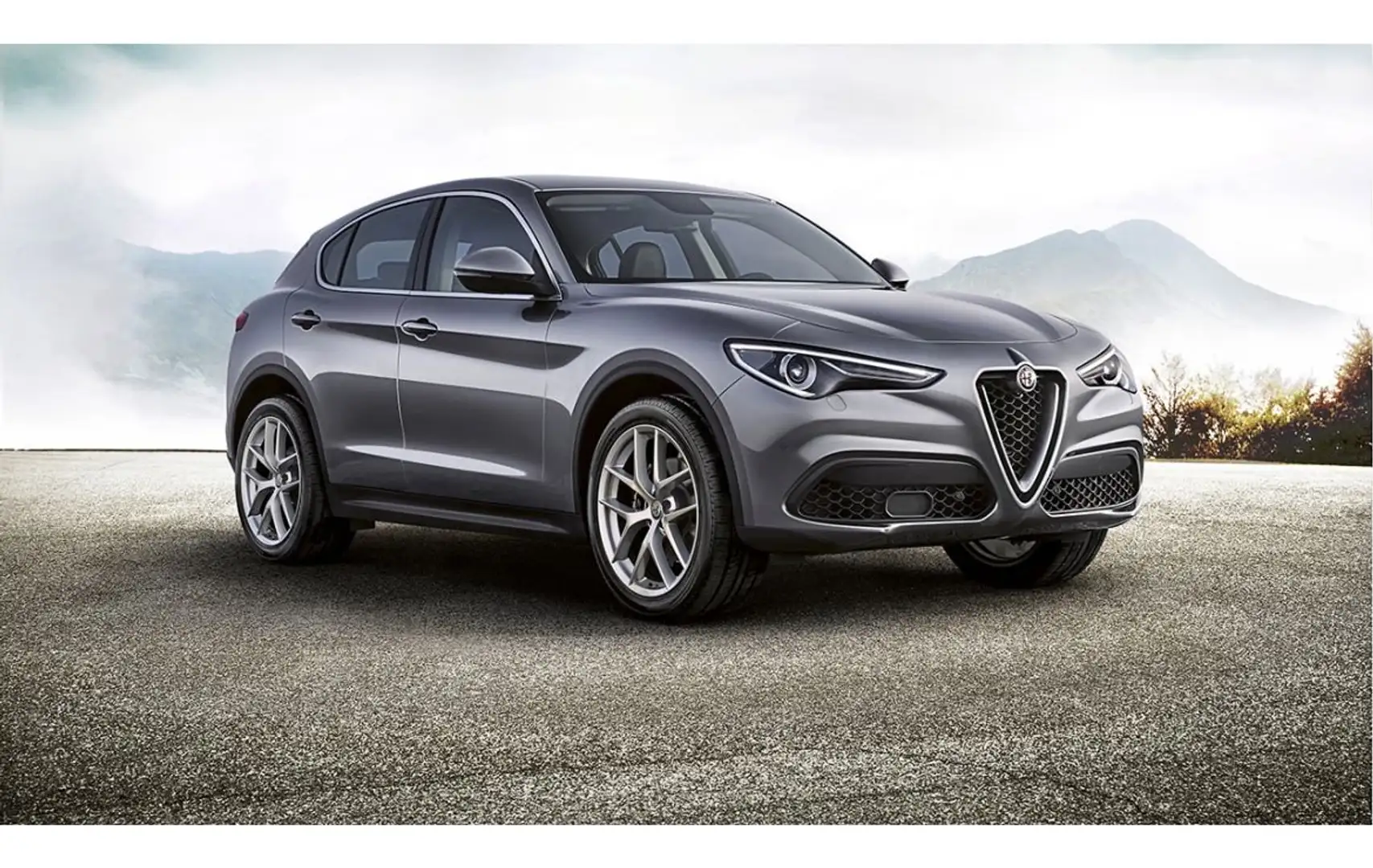 Alfa Romeo Stelvio 2.2 Turbodiesel 210 CV AT8 Q4 Executive Grigio - 1