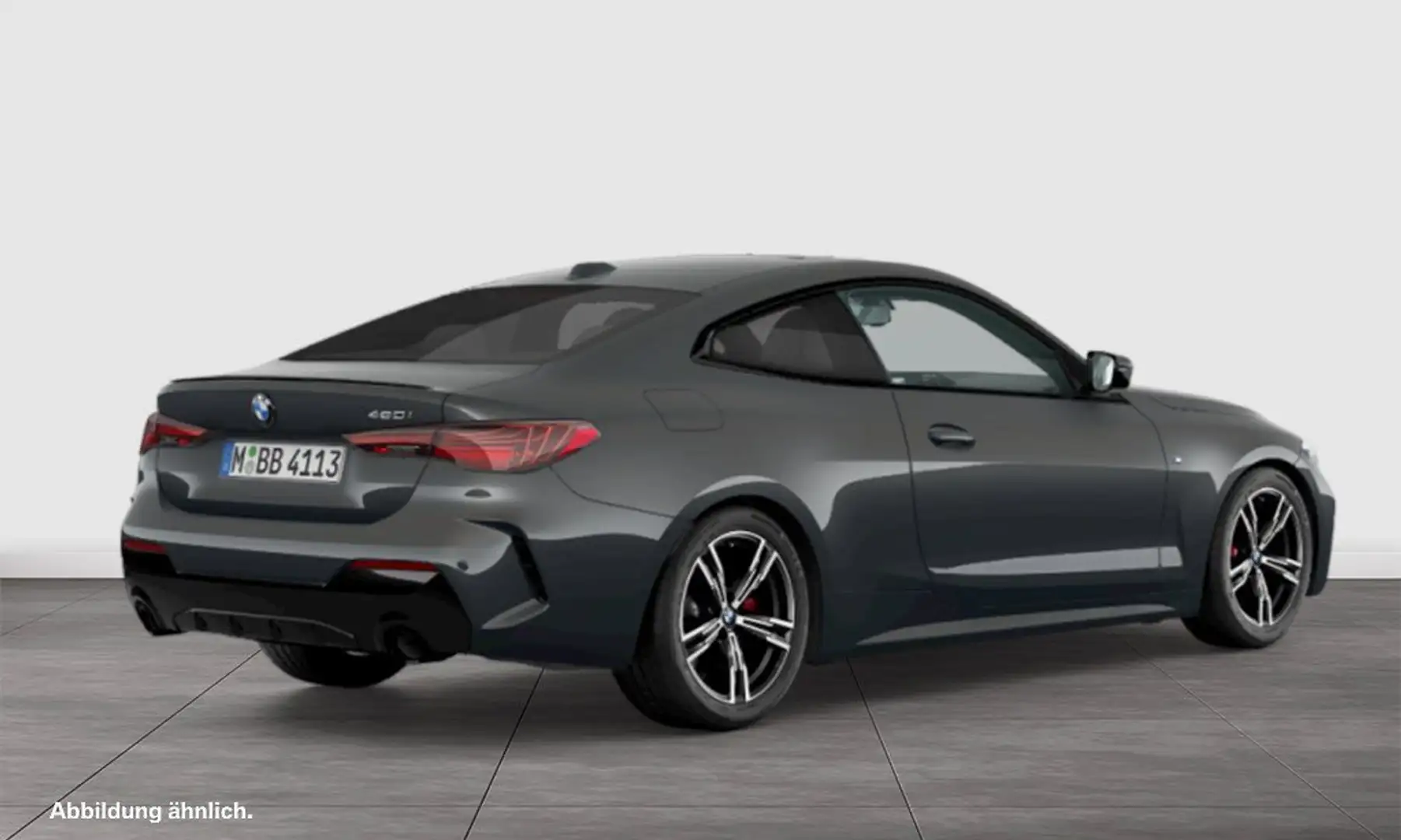 BMW 420 i Coupé M Sport RFK NAVI LED Sound Syst. DAB Grau - 2