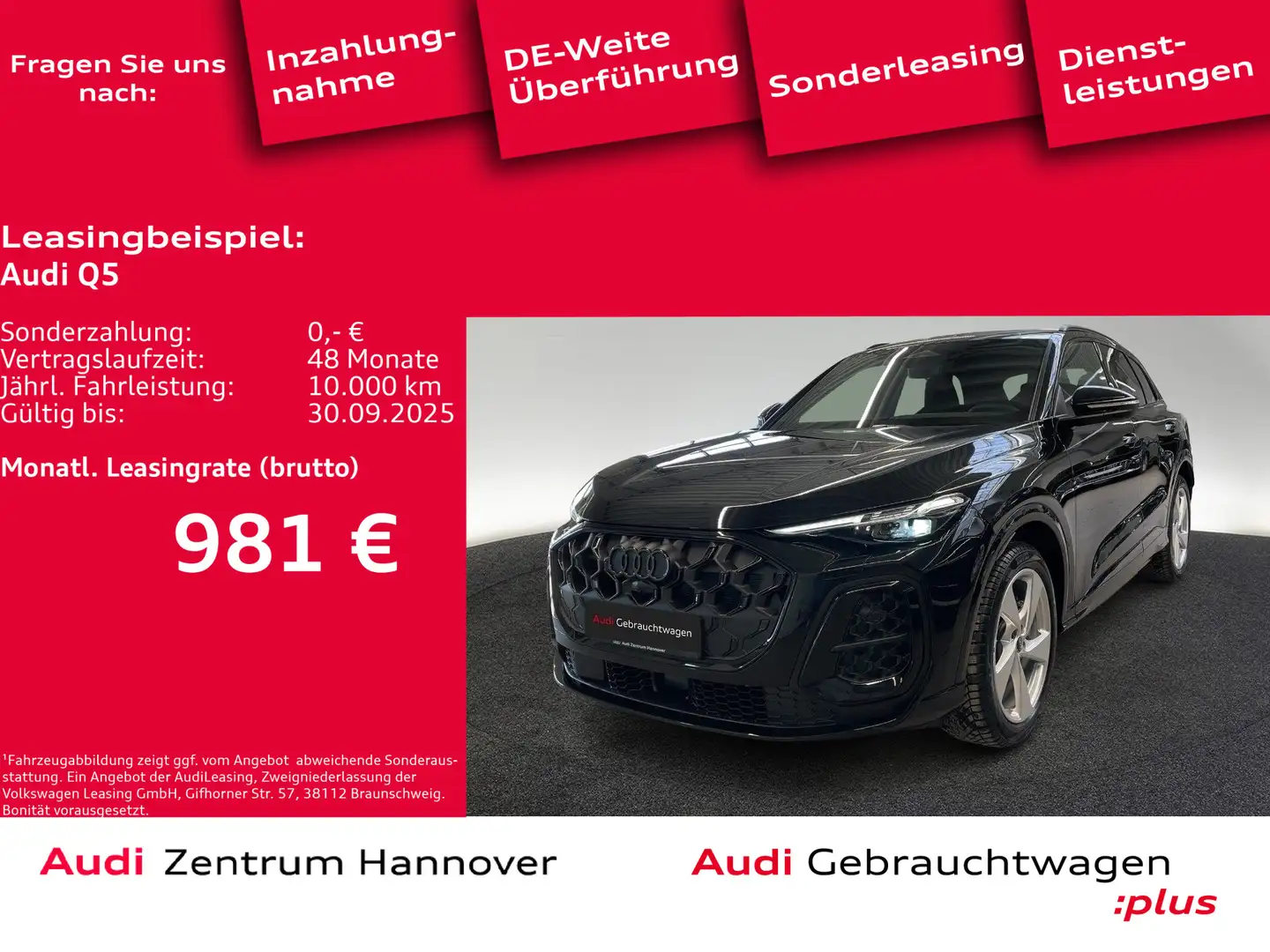 Audi Q5 SUV TDI quattro S tronic Schwarz - 1