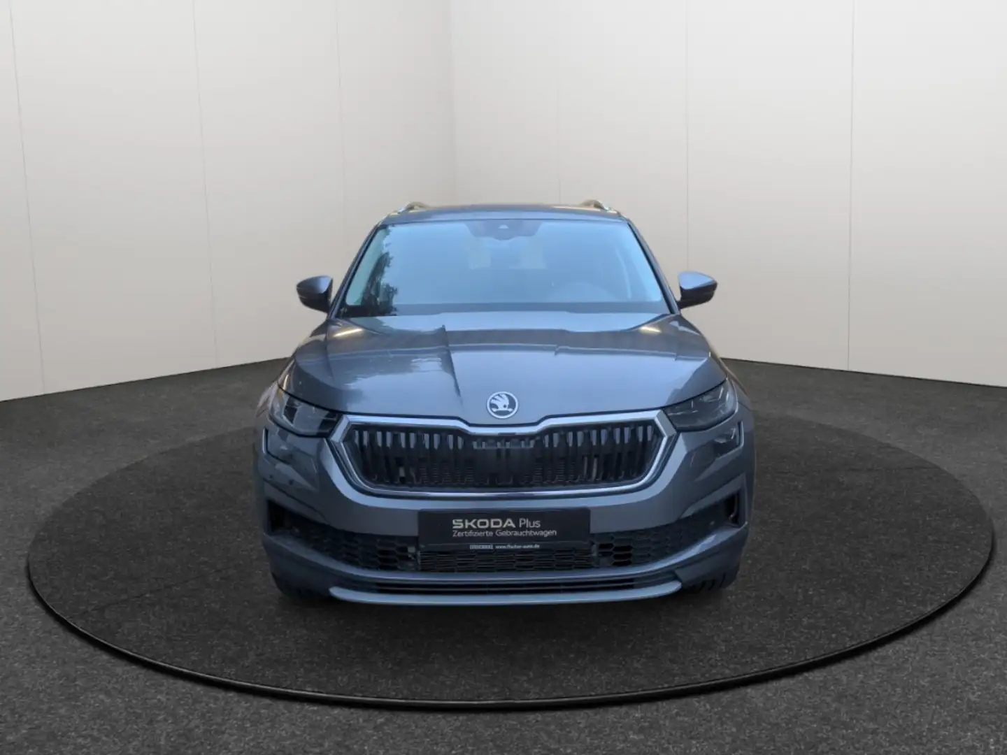 Skoda Kodiaq 2.0TDI 4x4 DSG Tour LED AHK STHZ Navi Rear View AC Grau - 2