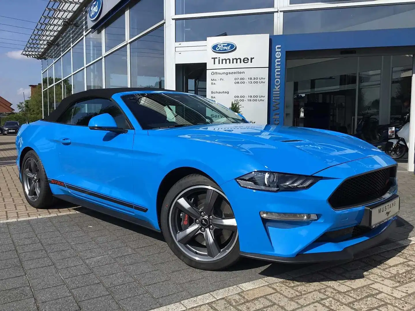 Ford Mustang Convertible 5.0 V8 Aut. GT California Special Blau - 1