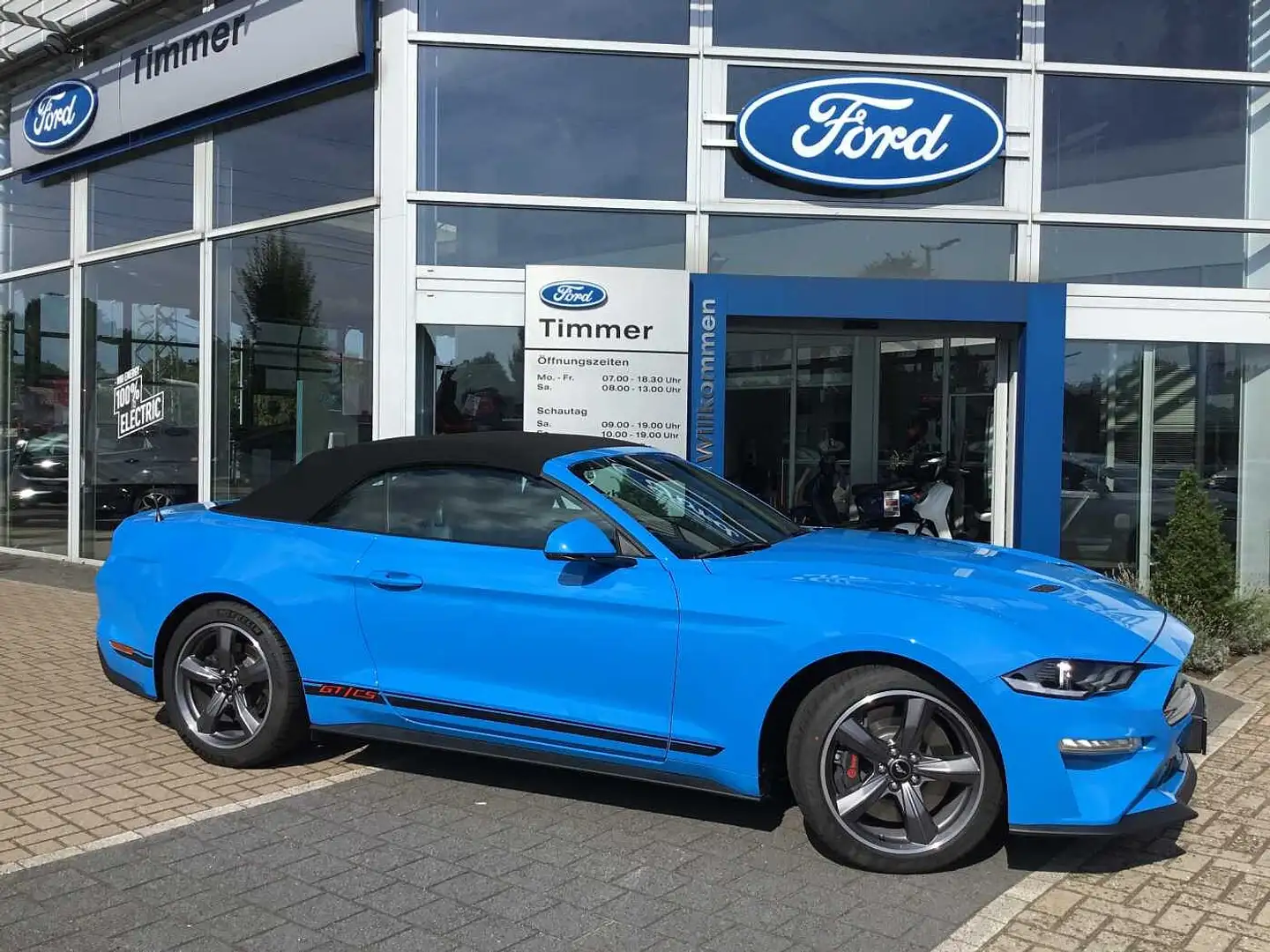 Ford Mustang Convertible 5.0 V8 Aut. GT California Special Blau - 2