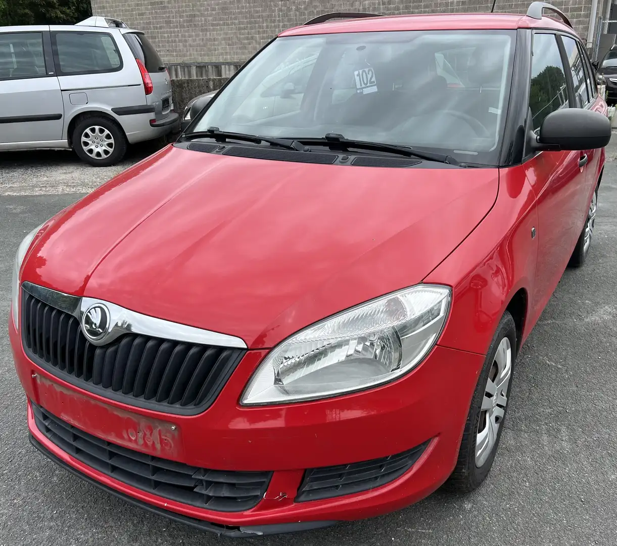 Skoda Fabia SW 1.2i Active / NO START / MOTEUR HS Rojo - 1