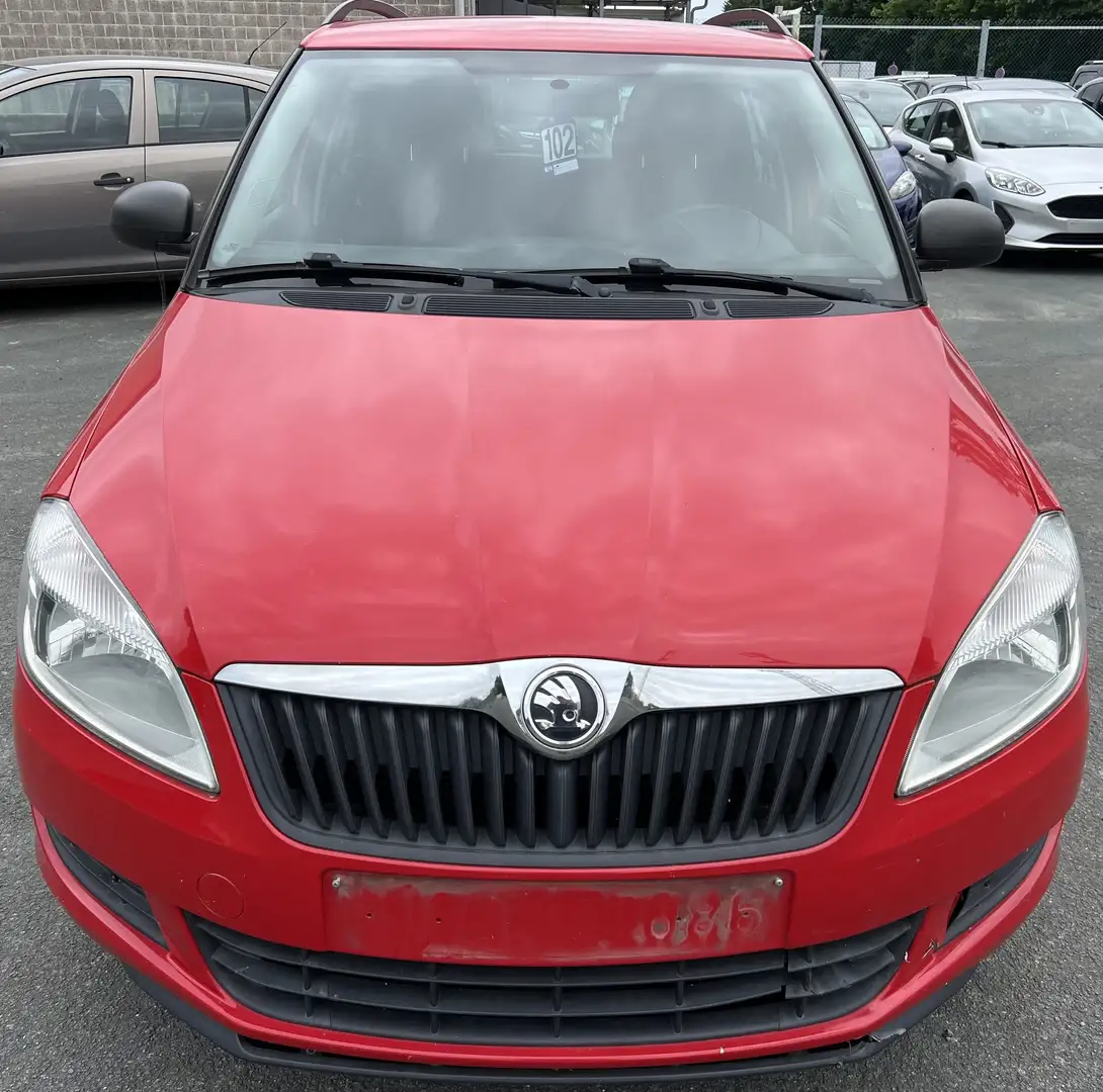 Skoda Fabia SW 1.2i Active / NO START / MOTEUR HS Rojo - 2