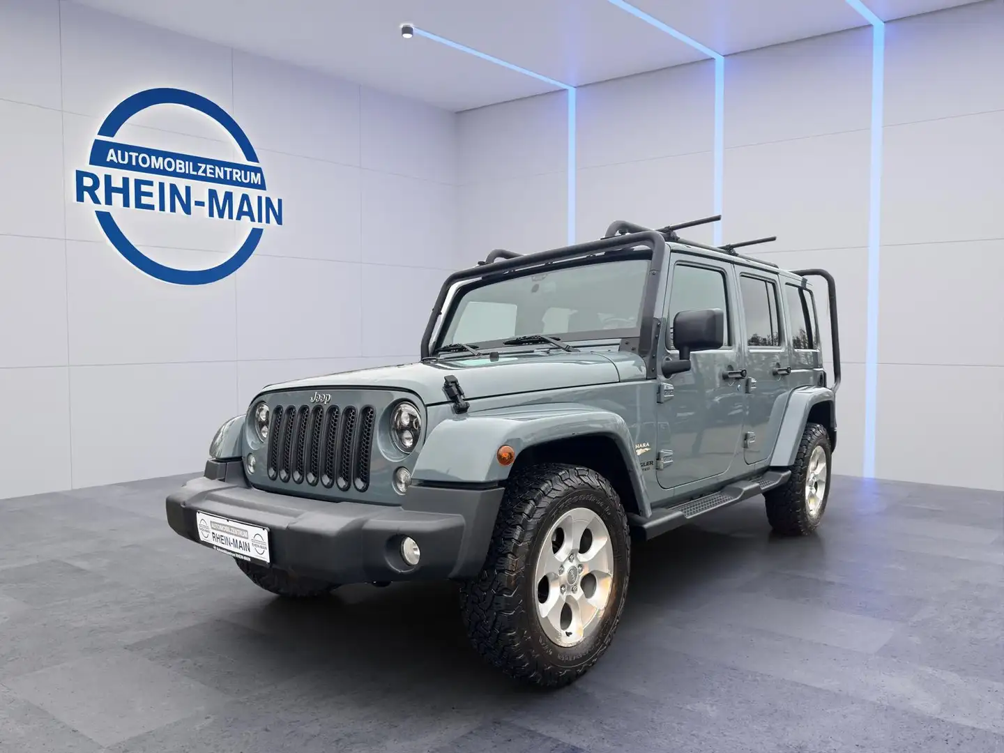 Jeep Wrangler Sahara LEDER AUTOMATIK LED (1.Hand) Grau - 1