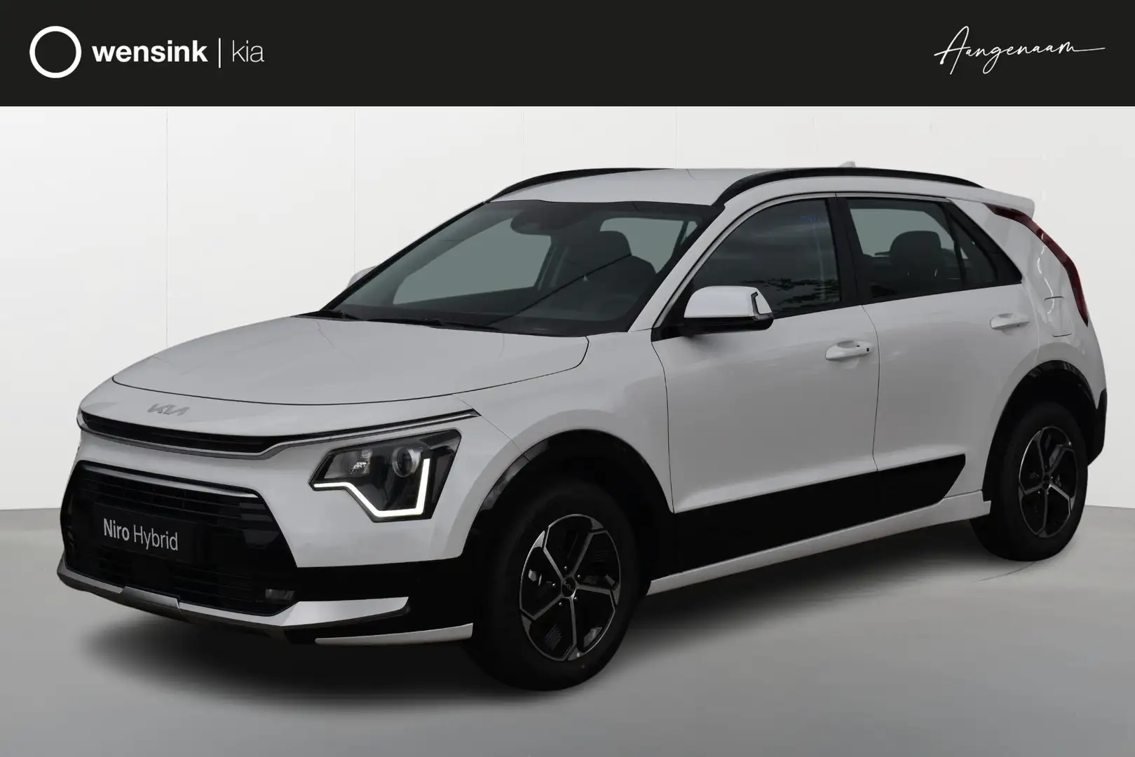 Kia Niro HEV 1.6 GDi Hybrid DynamicLine Prijs is incl. inru Wit - 1