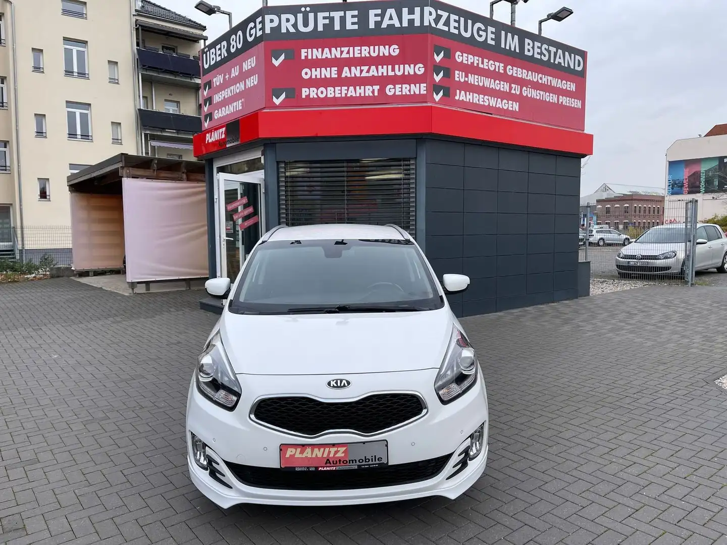 Kia Carens FIFA World Cup Edition/Navi/Tempomat/Bluetooth/PDC Weiß - 1