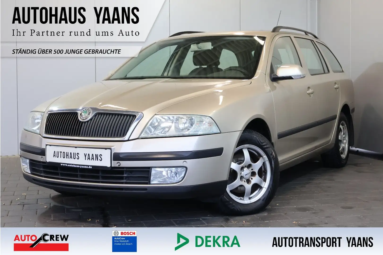 Skoda Octavia 1.6 FSI Ambiente KLIMA+PDC+ALU Beige - 1